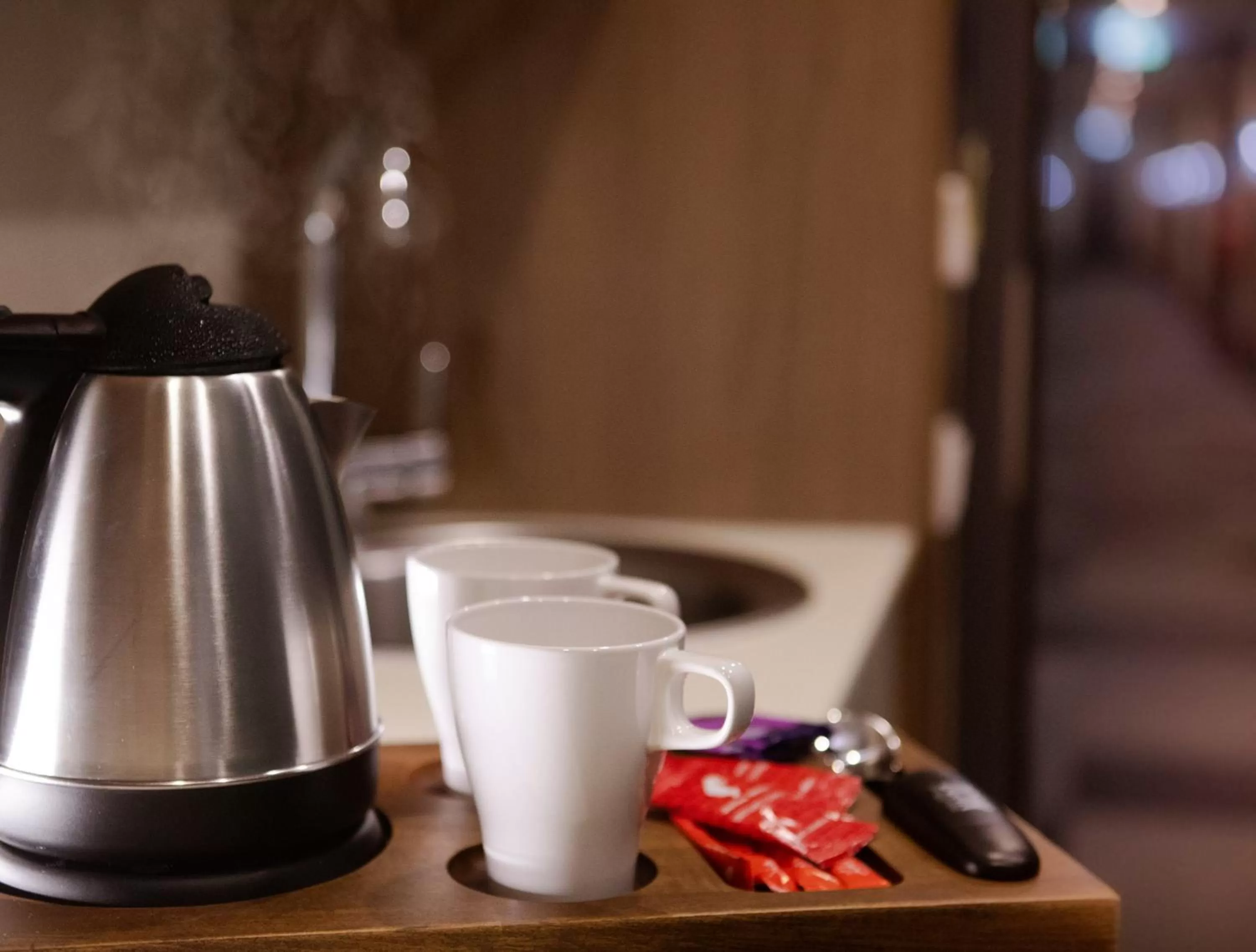 Coffee/tea facilities in Ocak Aparthotel