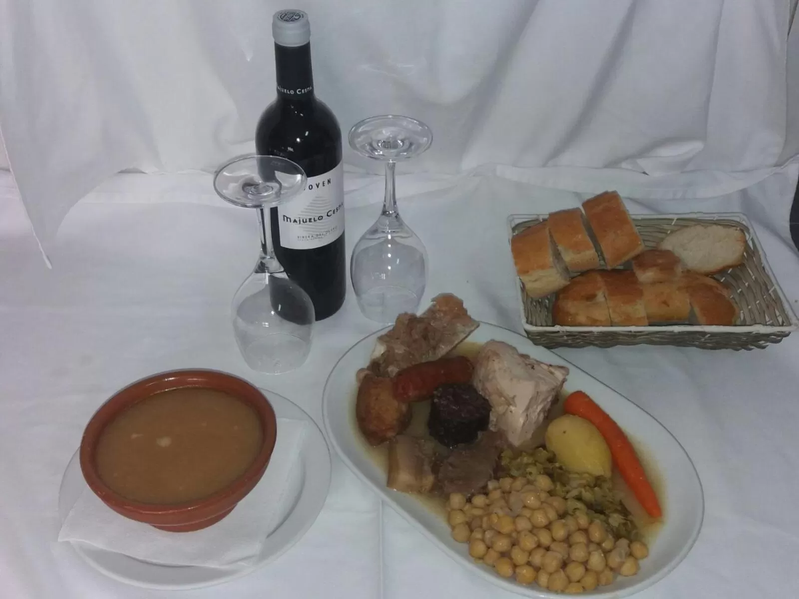 Food close-up in Hotel Rural Marcos