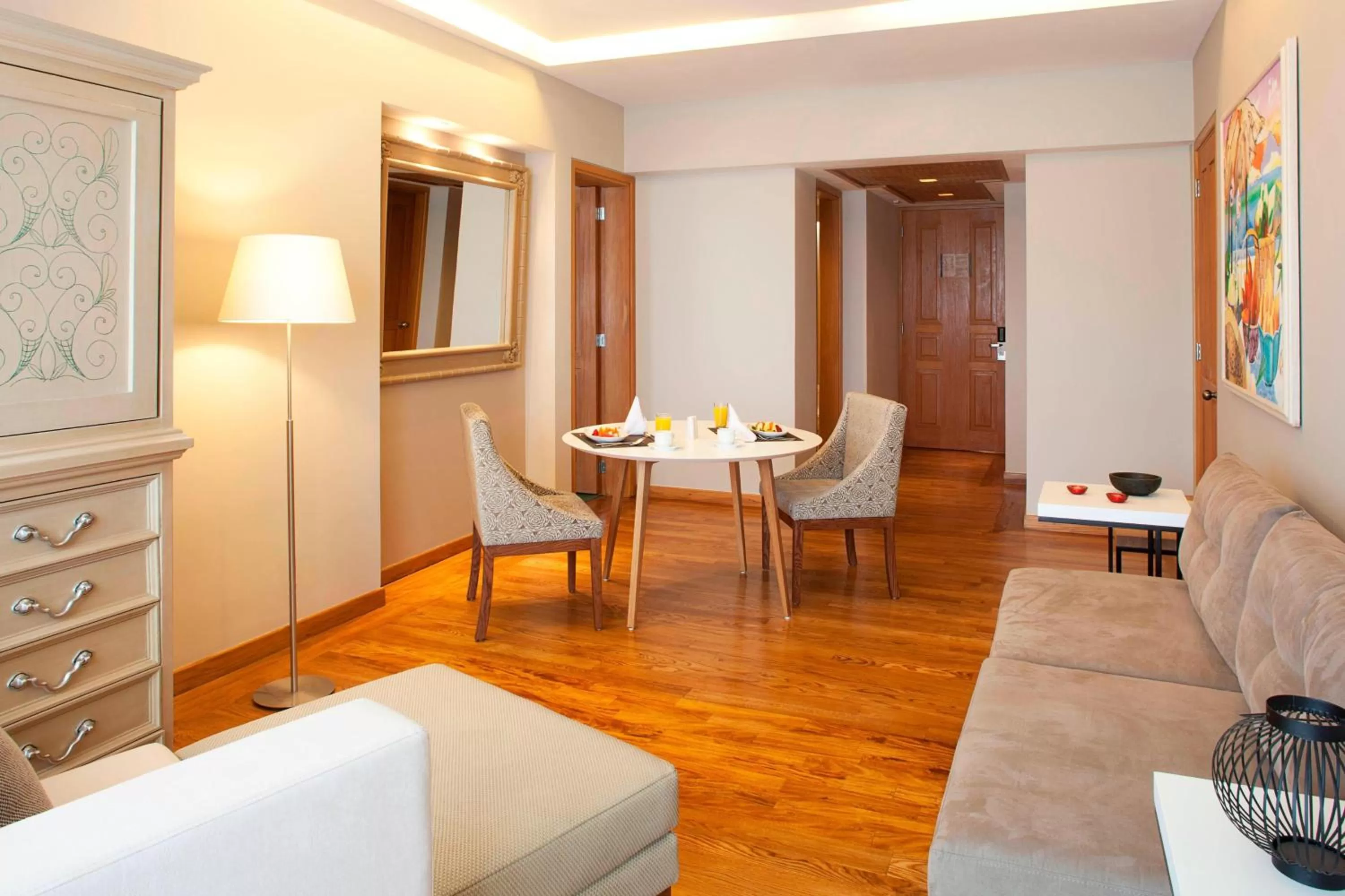 Living room in Marriott Tuxtla Gutierrez Hotel