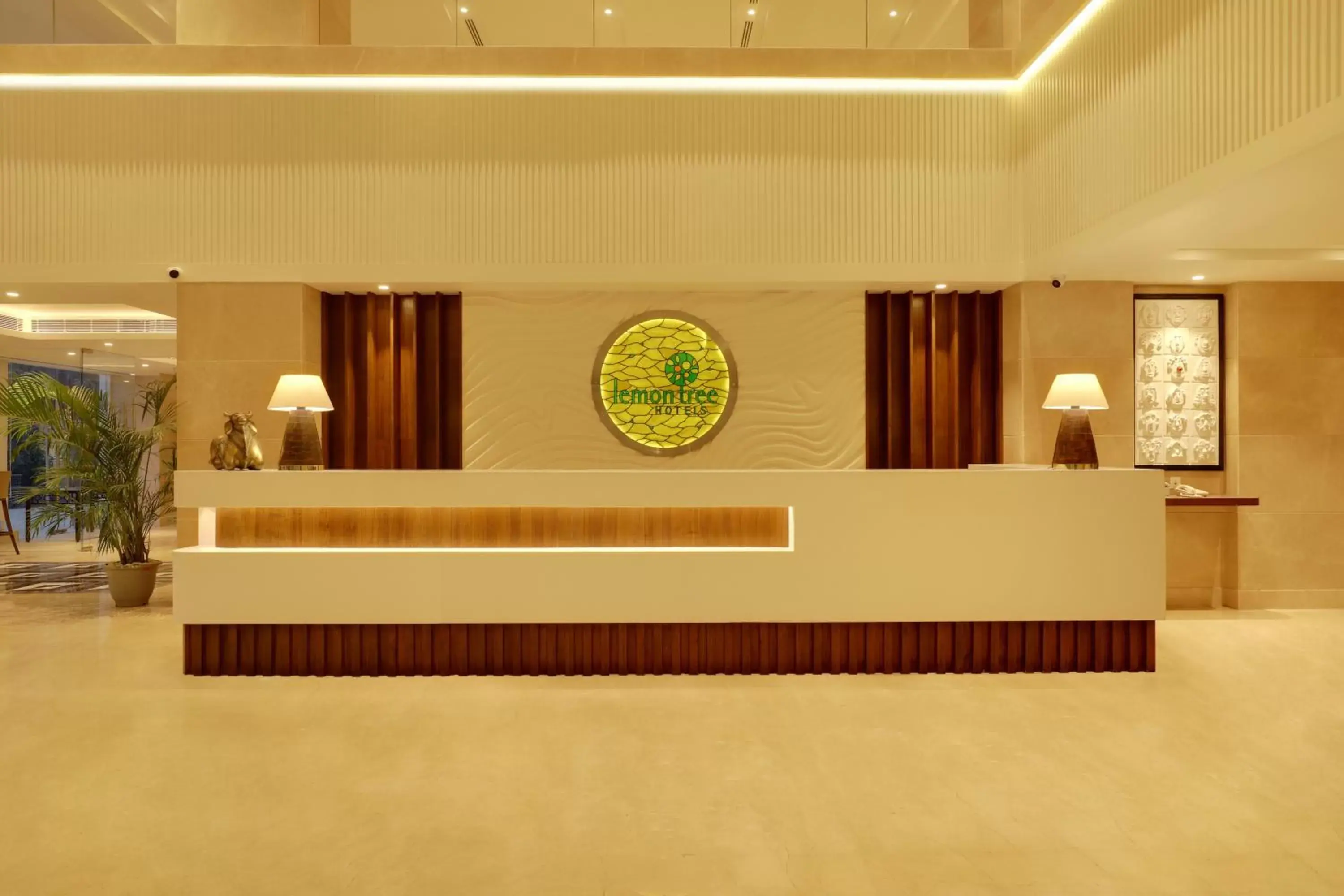 Lobby or reception, Lobby/Reception in Lemon Tree Hotel, Jhansi