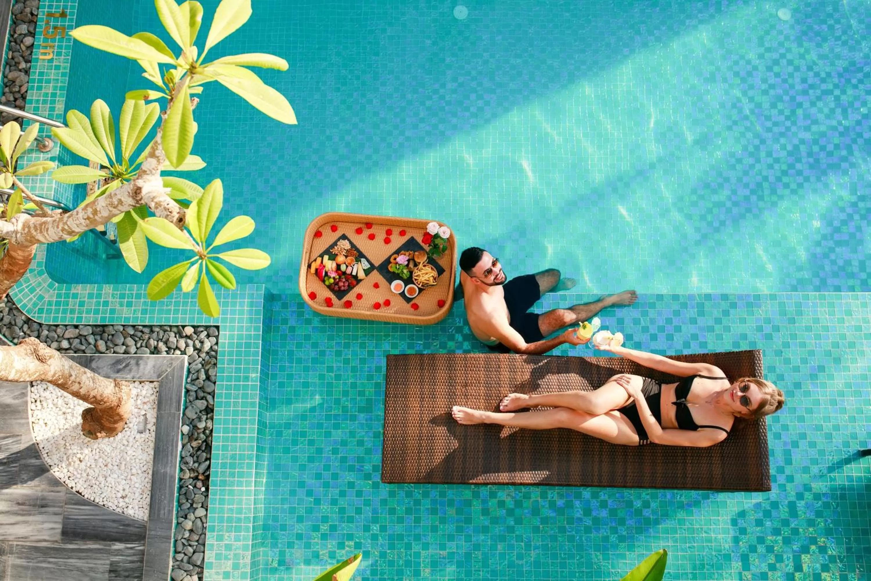 Swimming pool in Grand Sunrise Palace Hoi An- A Luxury Indochine Hotel & Spa