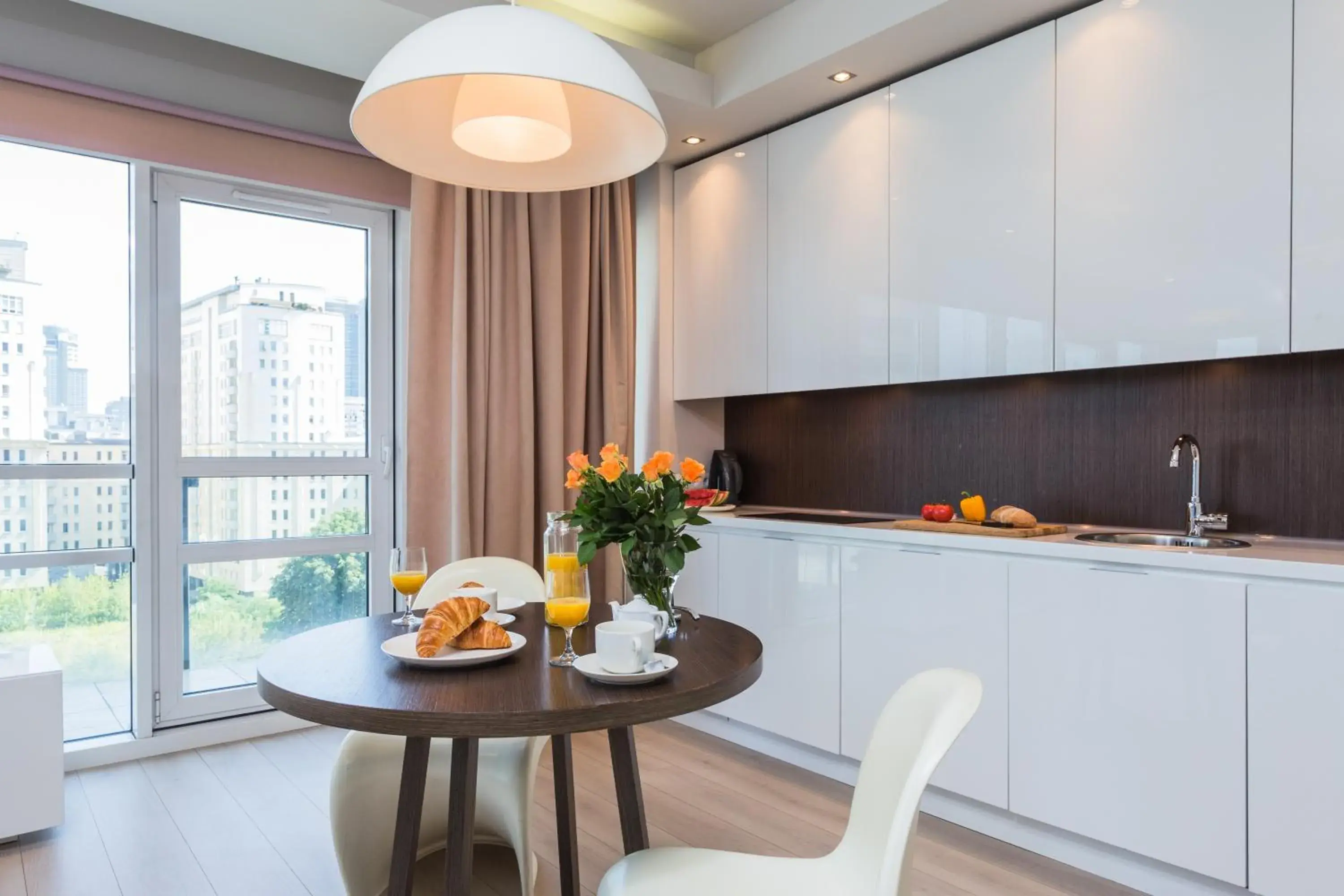 Kitchen or kitchenette in Platinum Residence
