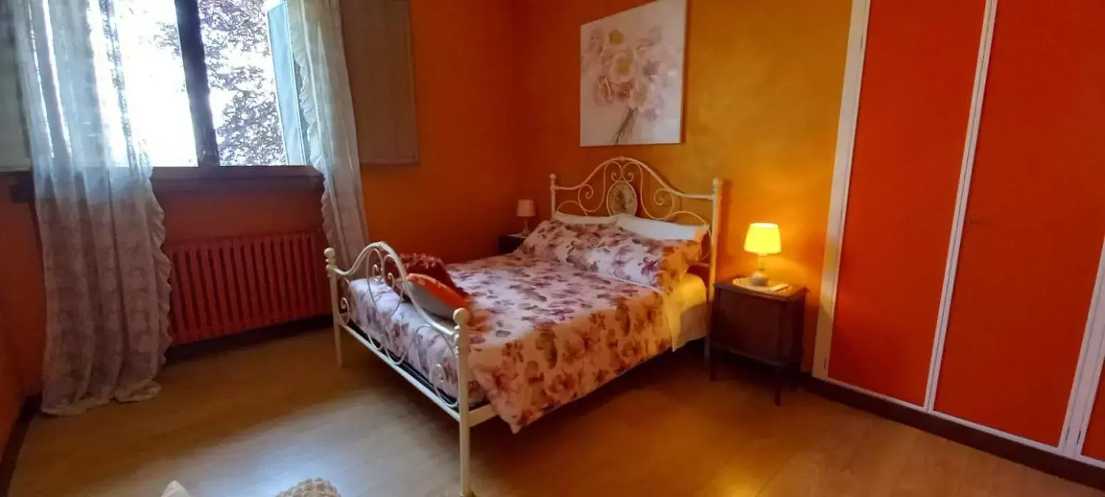 Bedroom, Bed in Villa Pieve