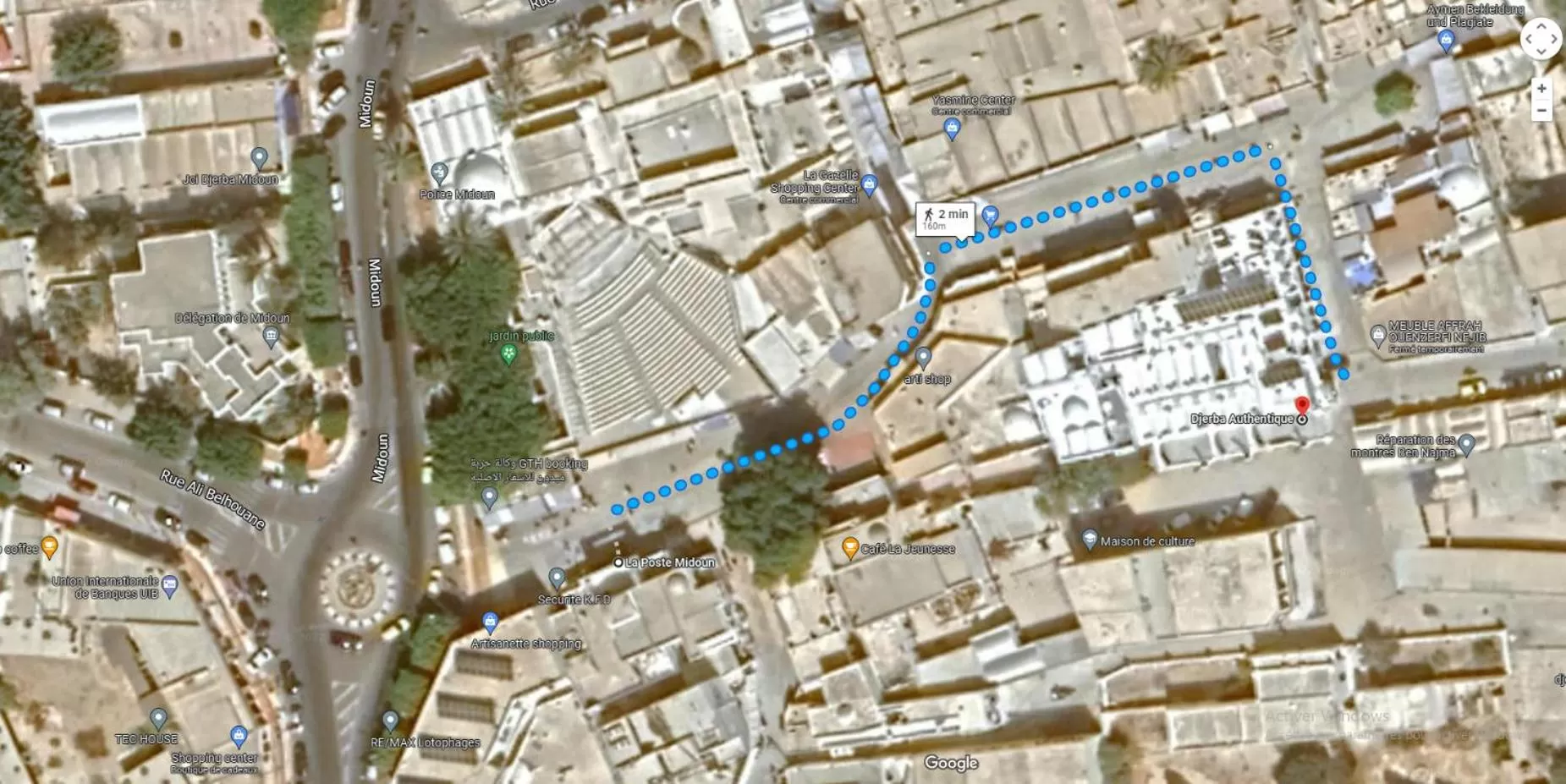 Neighbourhood, Bird's-eye View in Djerba Authentique