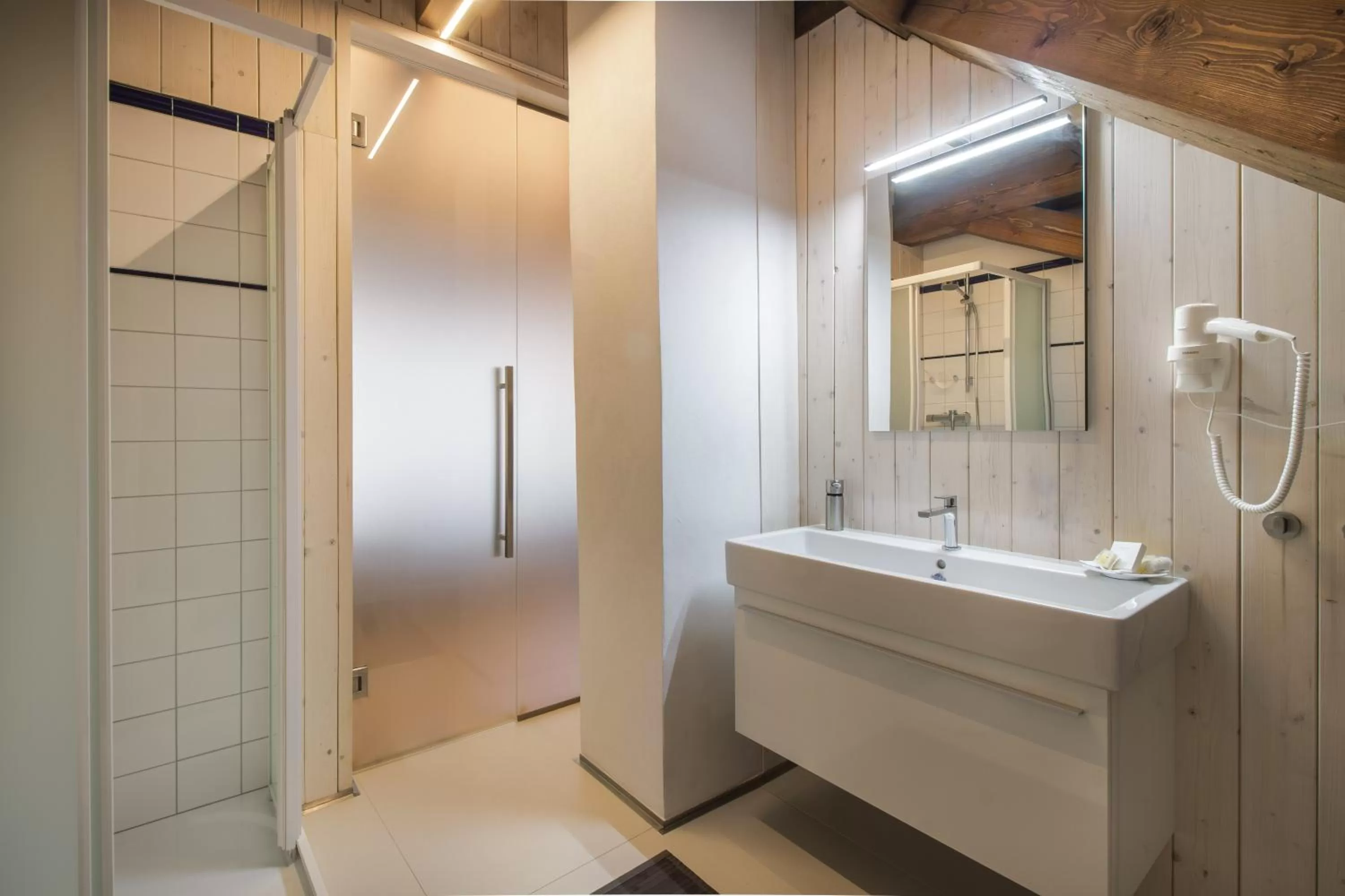 Shower in Apartmány Šupina