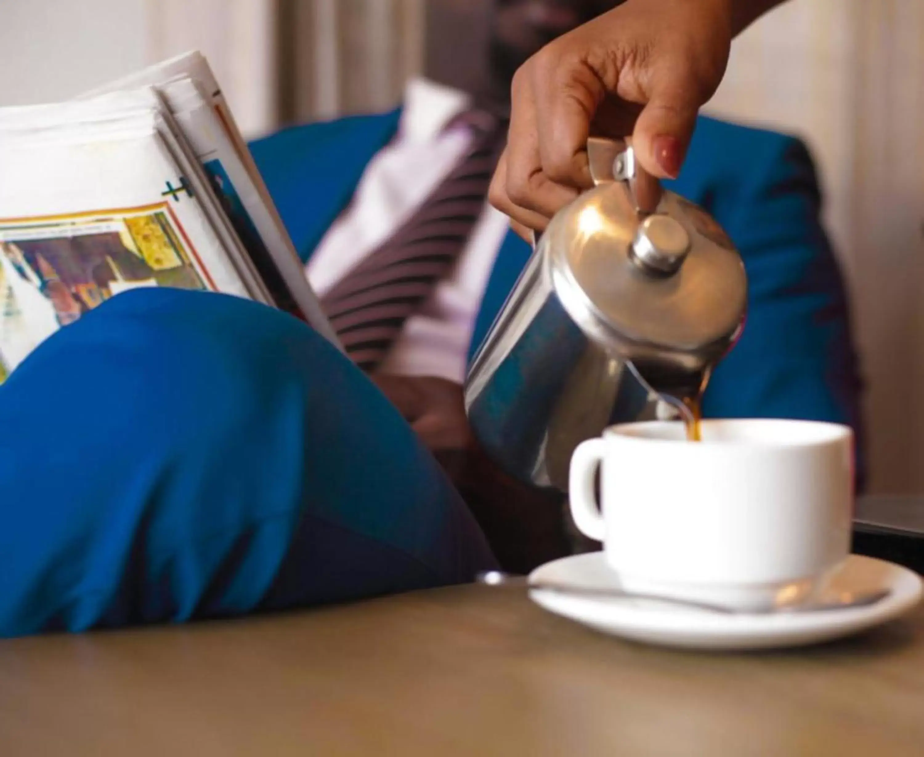 Coffee/tea facilities in The Swiss Hotel Freetown