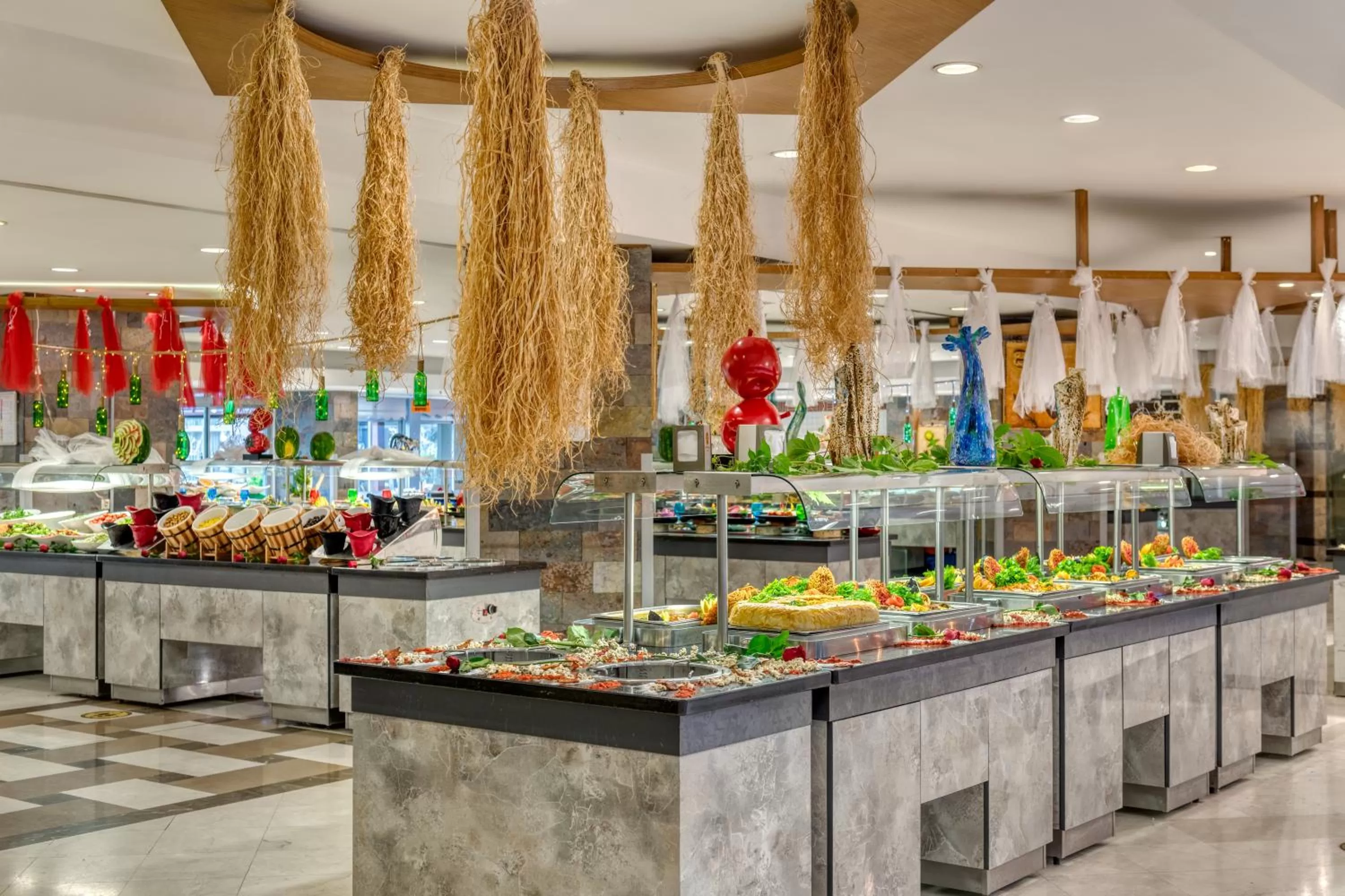 Buffet breakfast in Mukarnas Spa & Resort Hotel