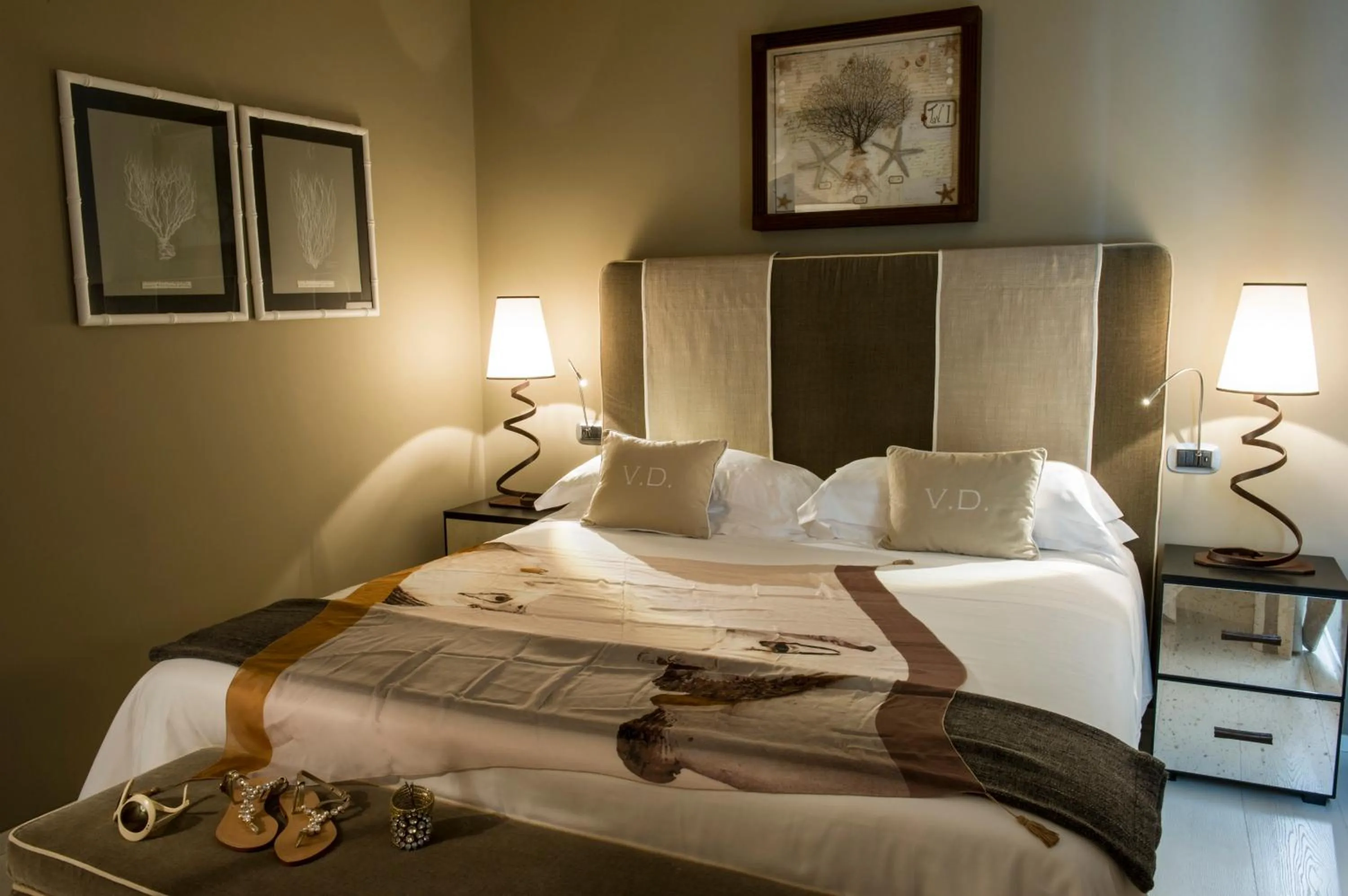 Bedroom, Bed in Hotel Villa Ducale