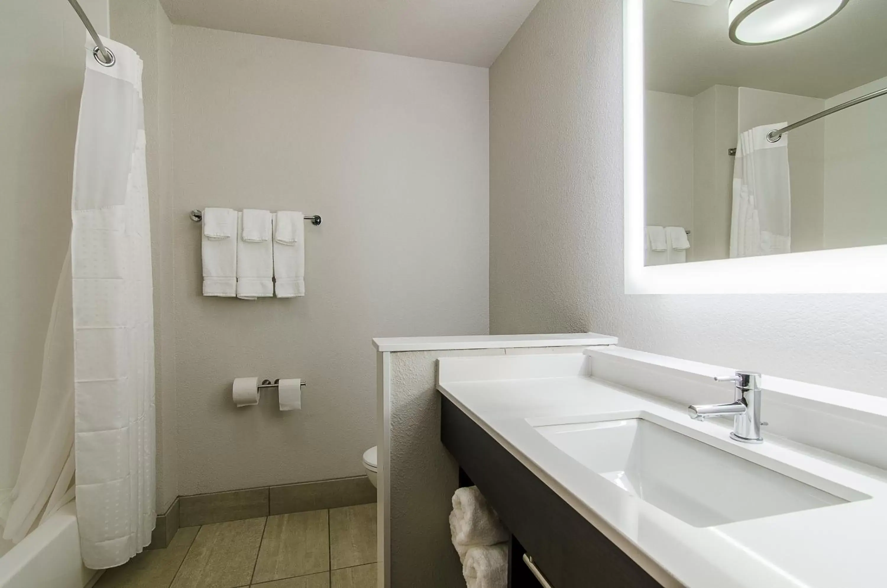 Bathroom in Holiday Inn Express & Suites - Atchison, an IHG Hotel