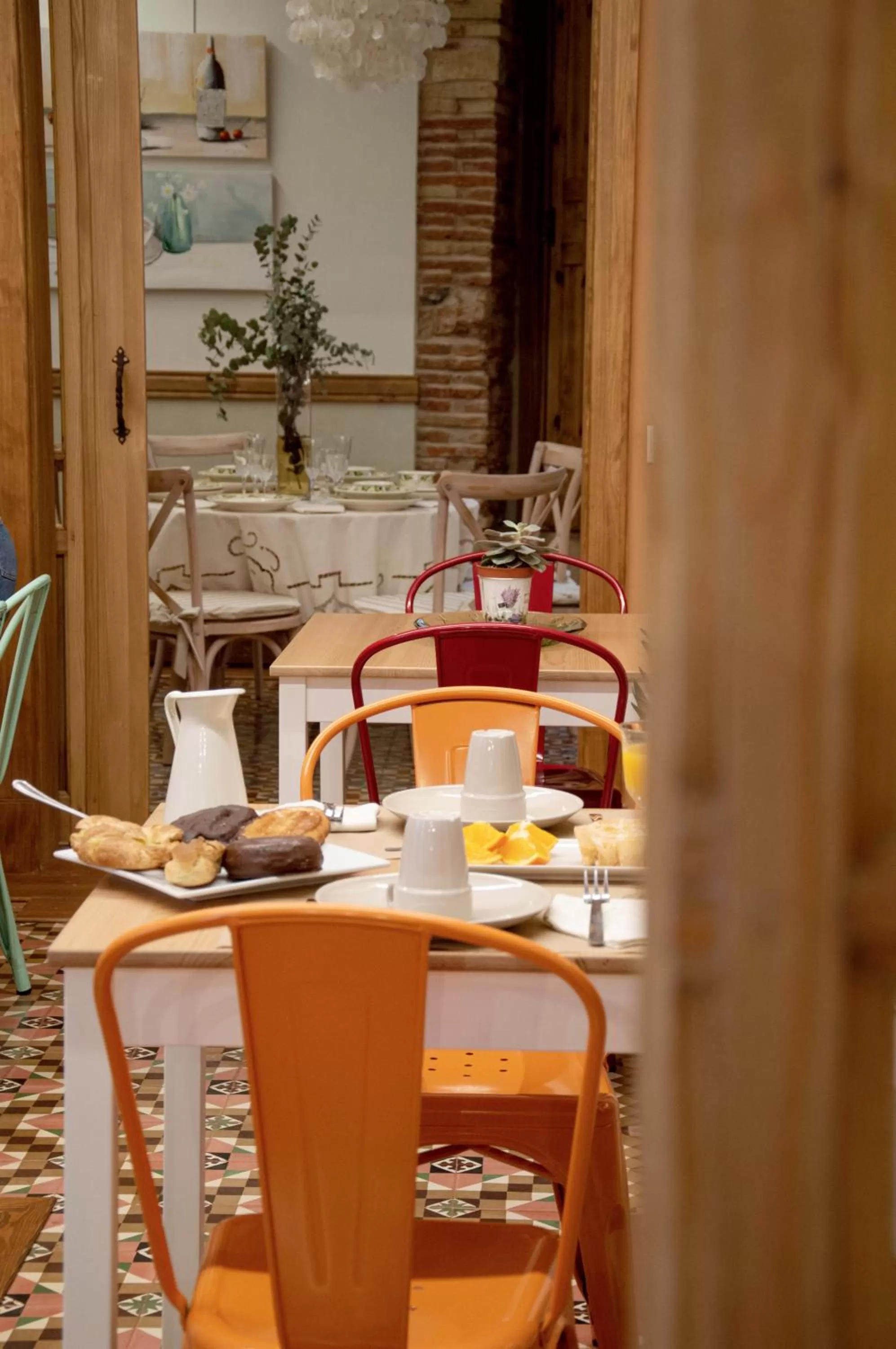 Communal kitchen in La Casa del Médico Hostería Rural
