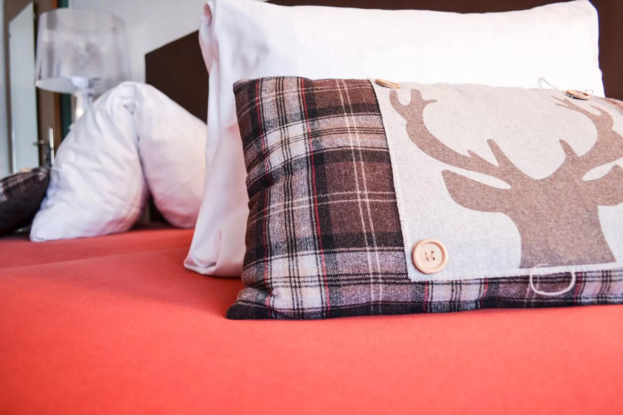 Photo of the whole room, Bed in Hotel Landhaus Säntis Herisau