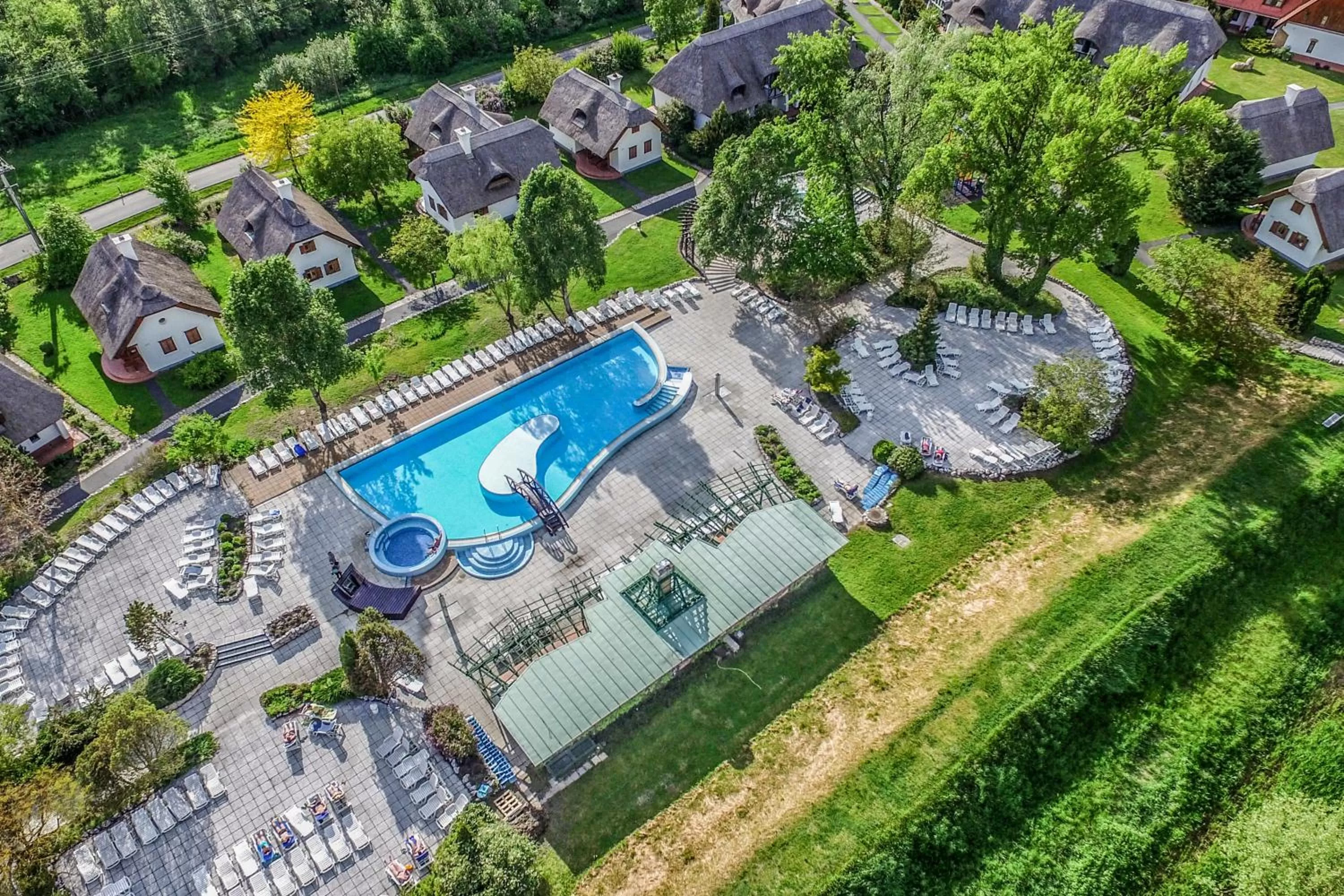 Bird's eye view in Club Dobogómajor superior