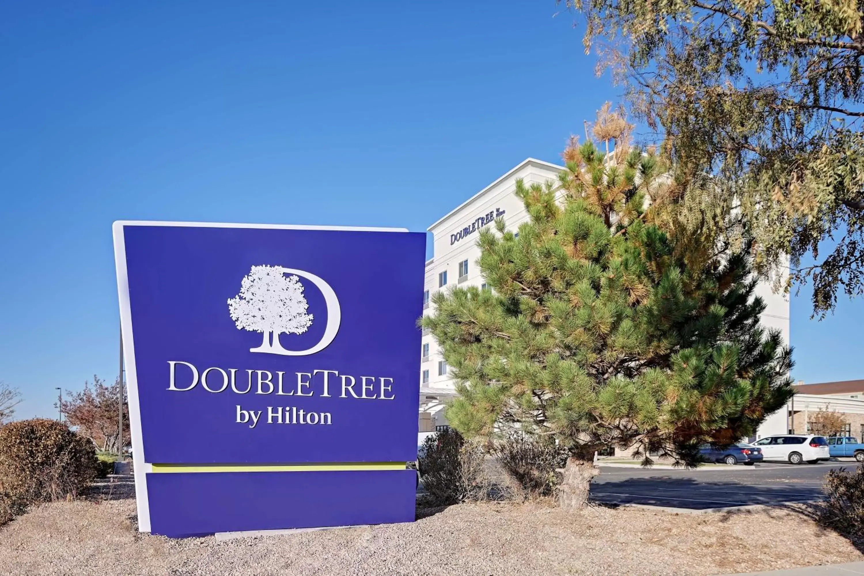 Property building in DoubleTree by Hilton Denver International Airport, CO Property building in DoubleTree by Hilton Denver International Airport, CO