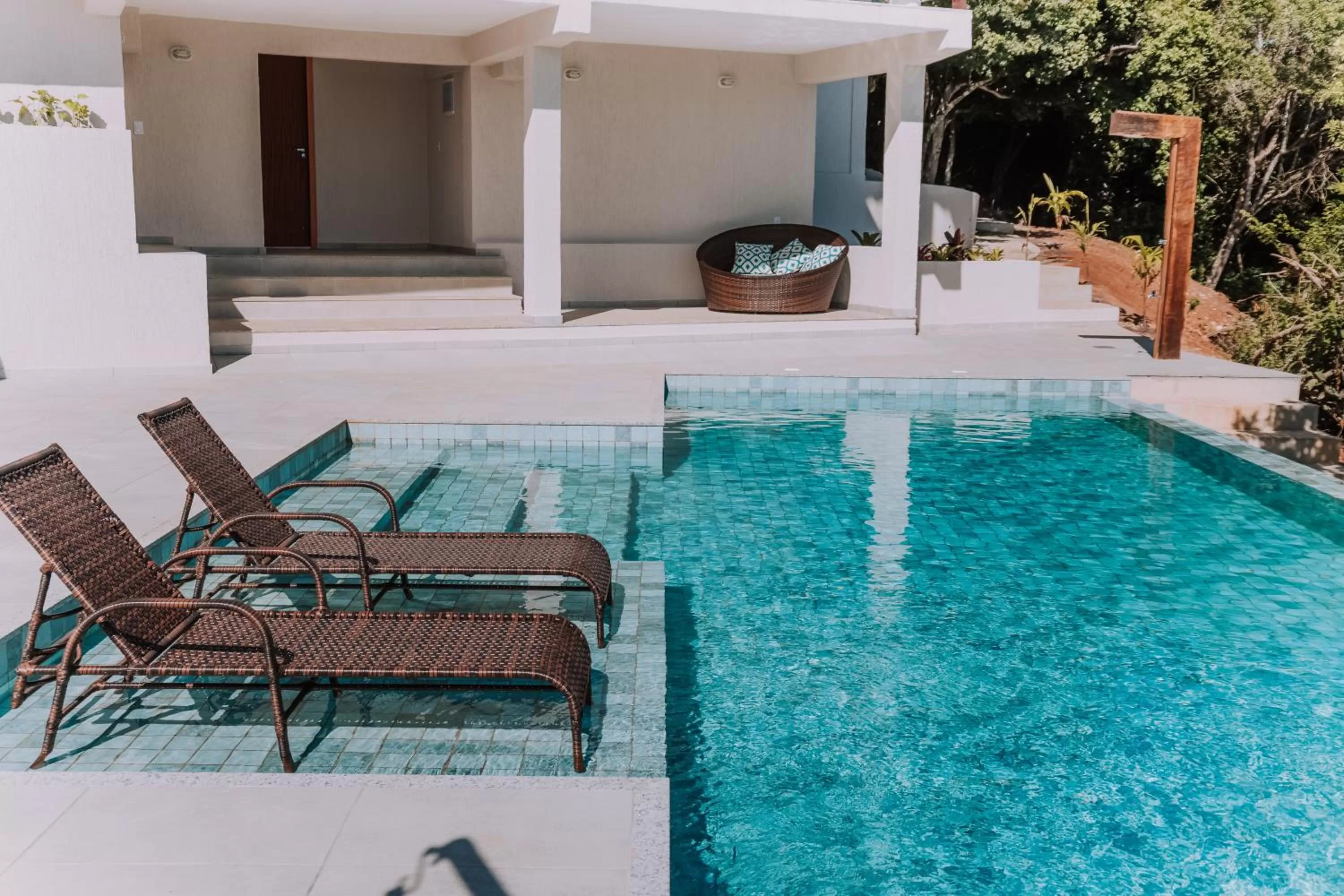 Swimming pool in Pousada Peninsula de Buzios