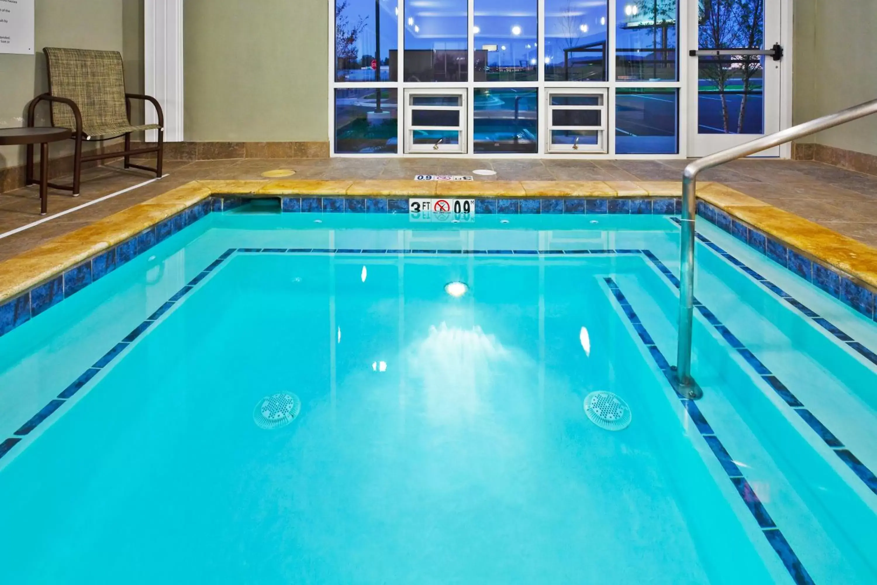 Swimming Pool in Holiday Inn Express Hotel & Suites Ooltewah Springs - Chattanooga, an IHG Hotel