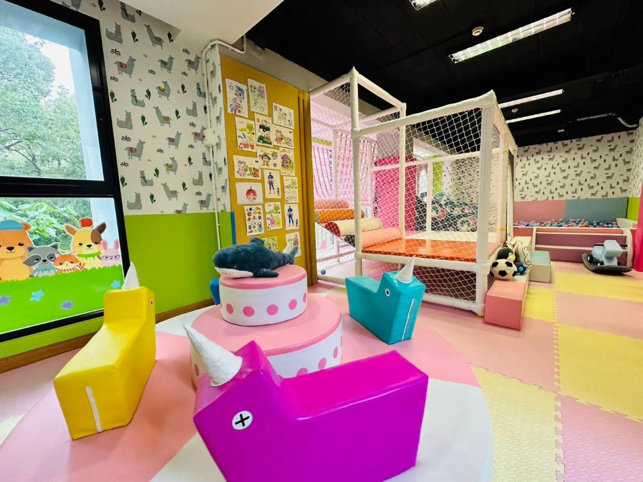 Children play ground, Bed in The Capuchin Hotel Krabi, Ao Nang Beach