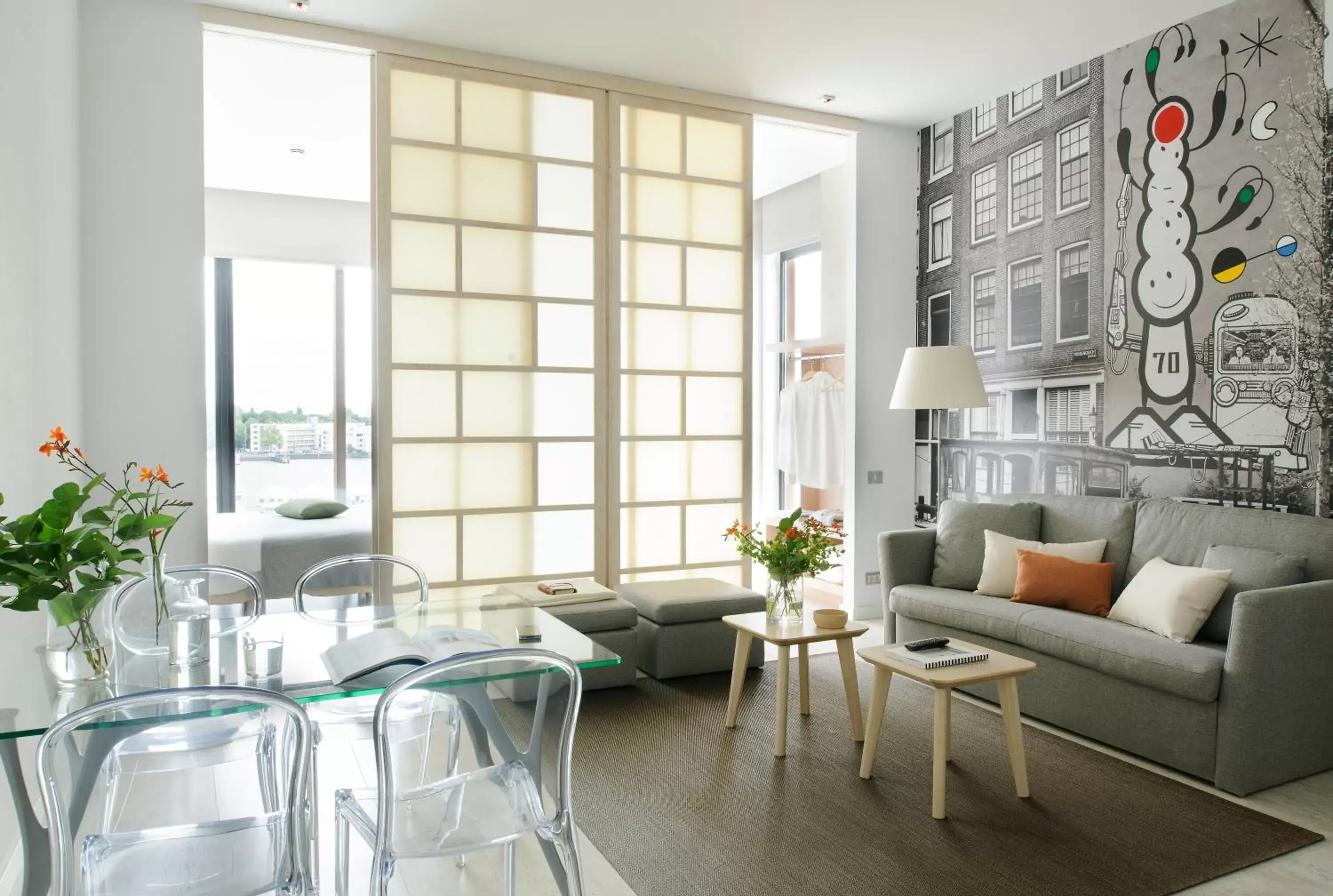 Living room, Seating Area in Eric Vökel Boutique Apartments - Amsterdam Suites