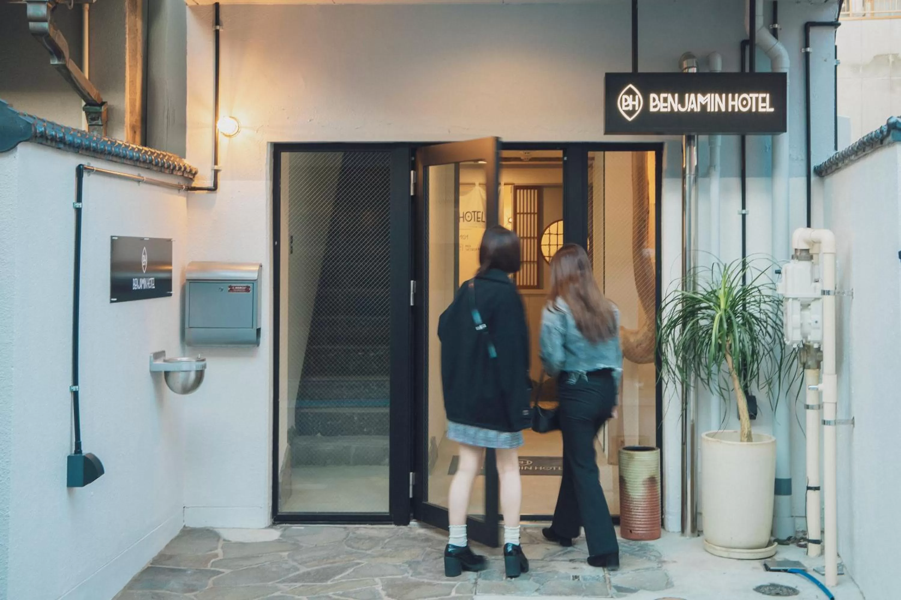 Facade/entrance in BENJAMIN HOTEL KANAZAWA