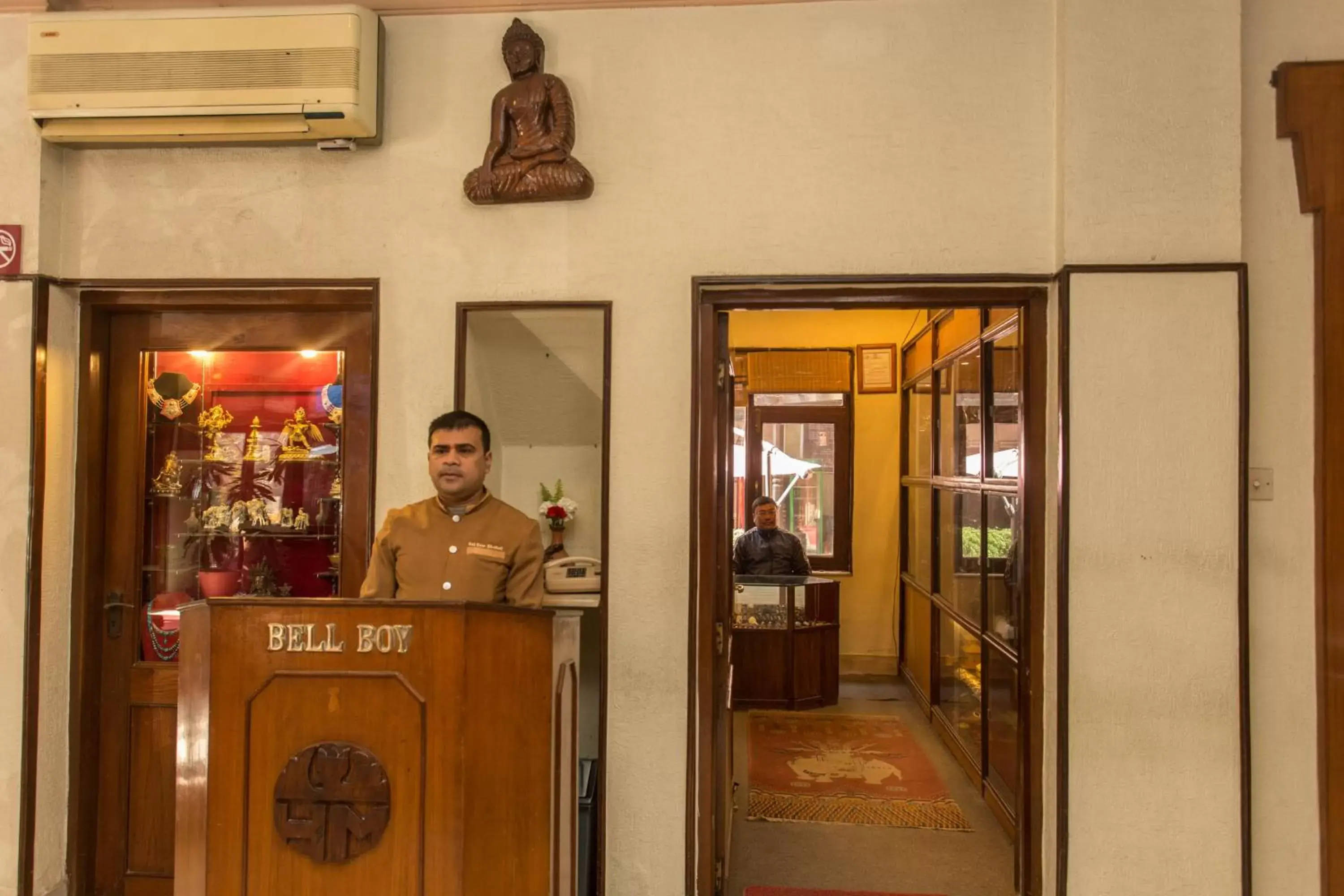 Lobby or reception in Hotel Marshyangdi