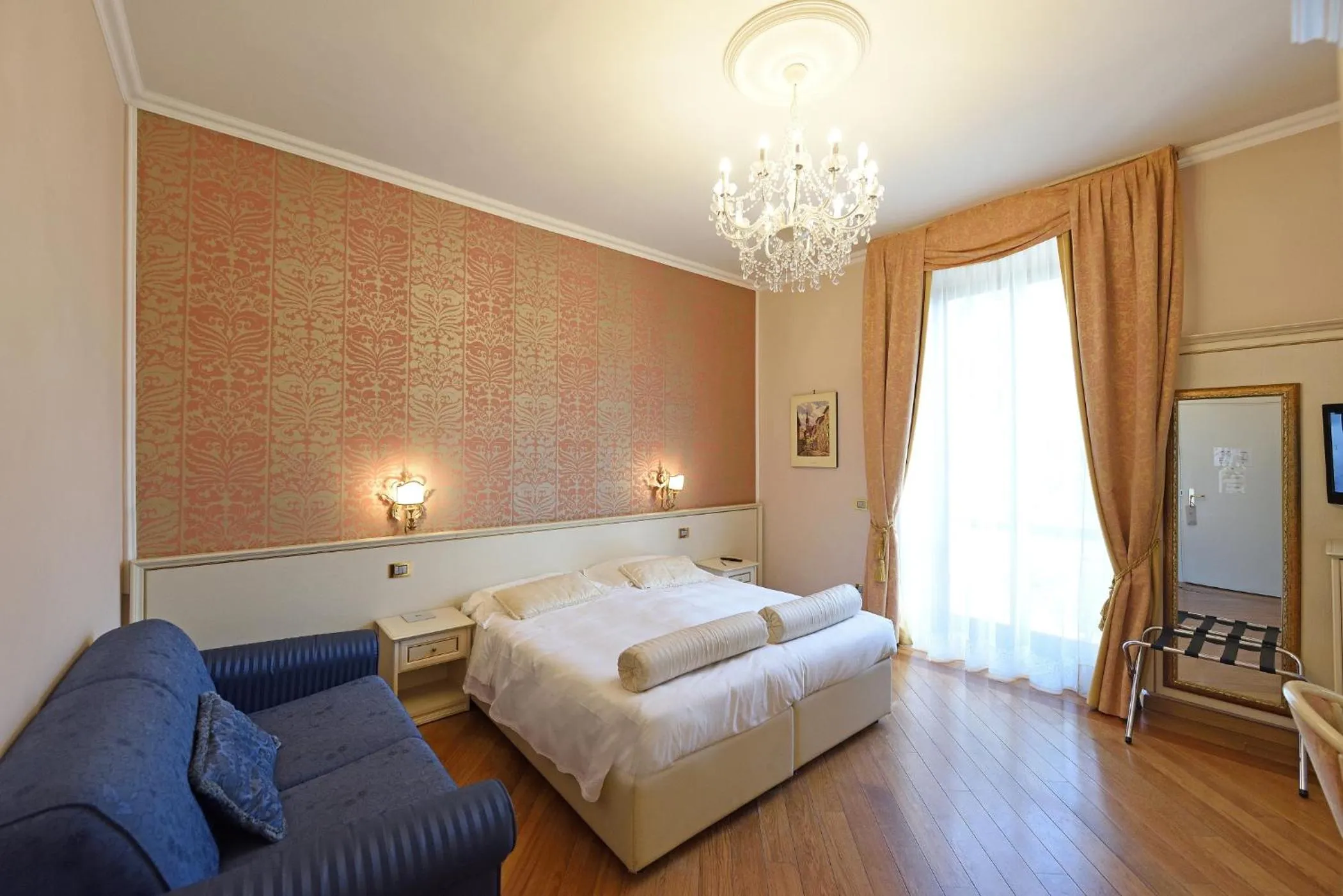 Bed in Relais La Corte di Cloris