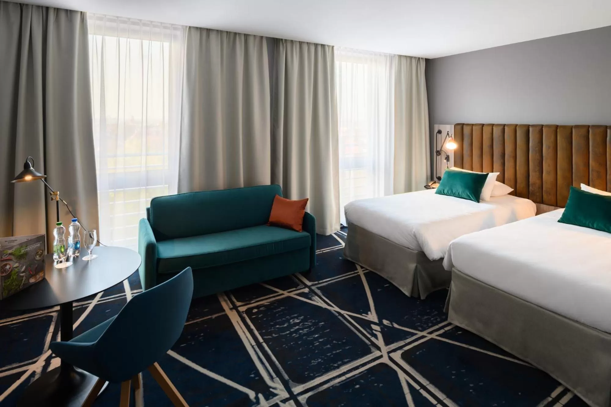 Bed in Hotel Mercure Poznań Centrum