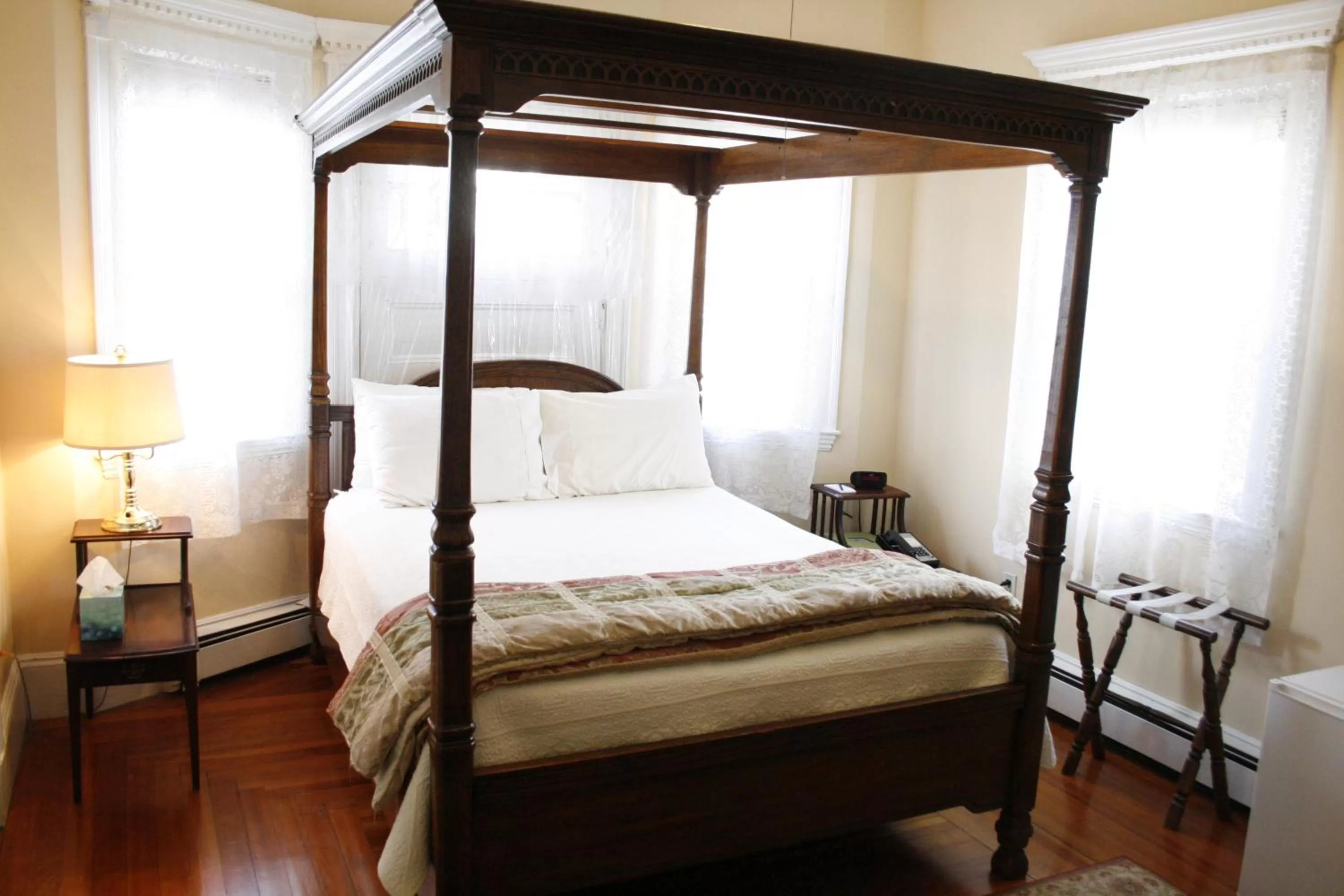 Photo of the whole room, Bed in The Coolidge Corner Guest House: A Brookline Bed and Breakfast