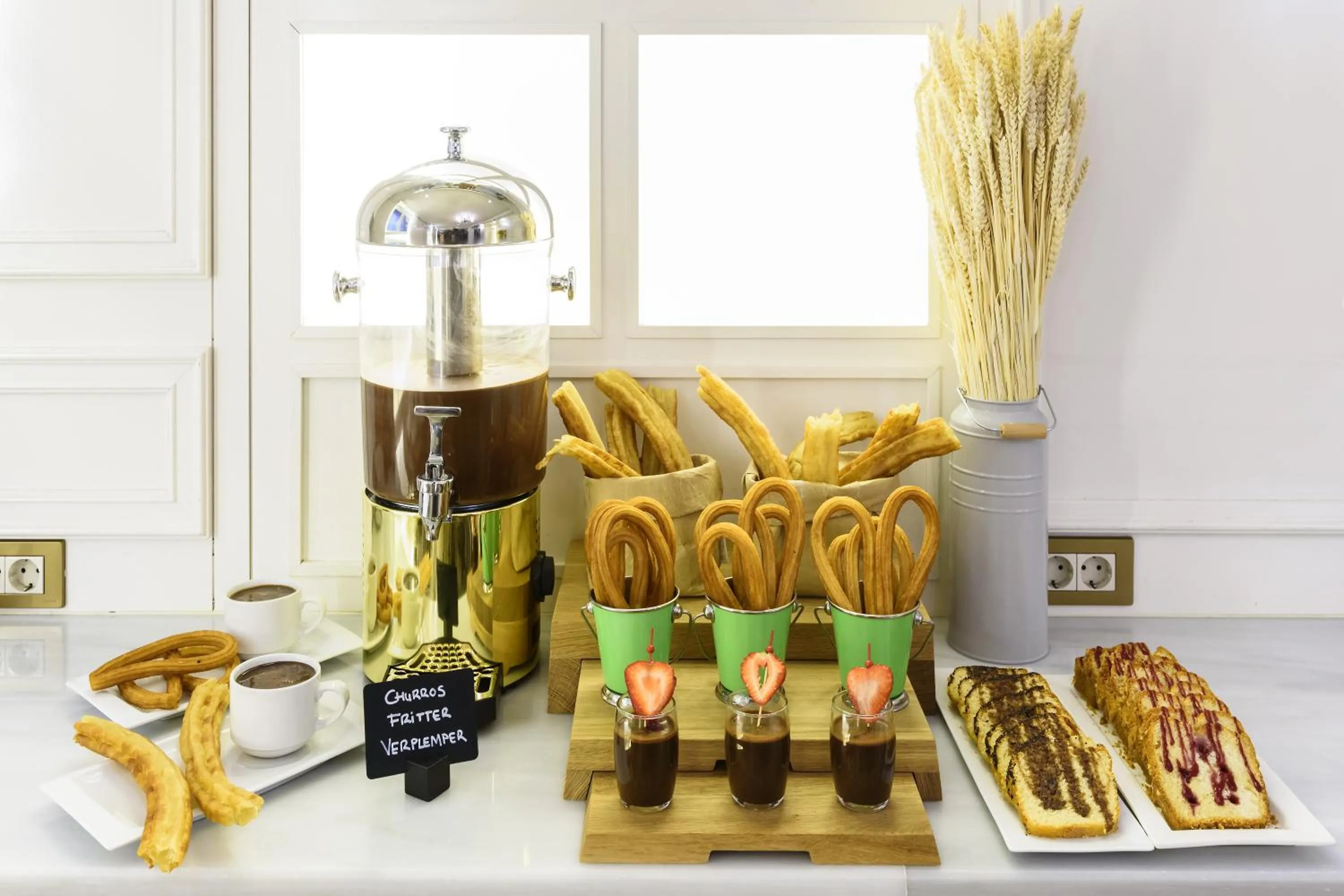 Food close-up in Boutique Hotel H10 Villa de la Reina