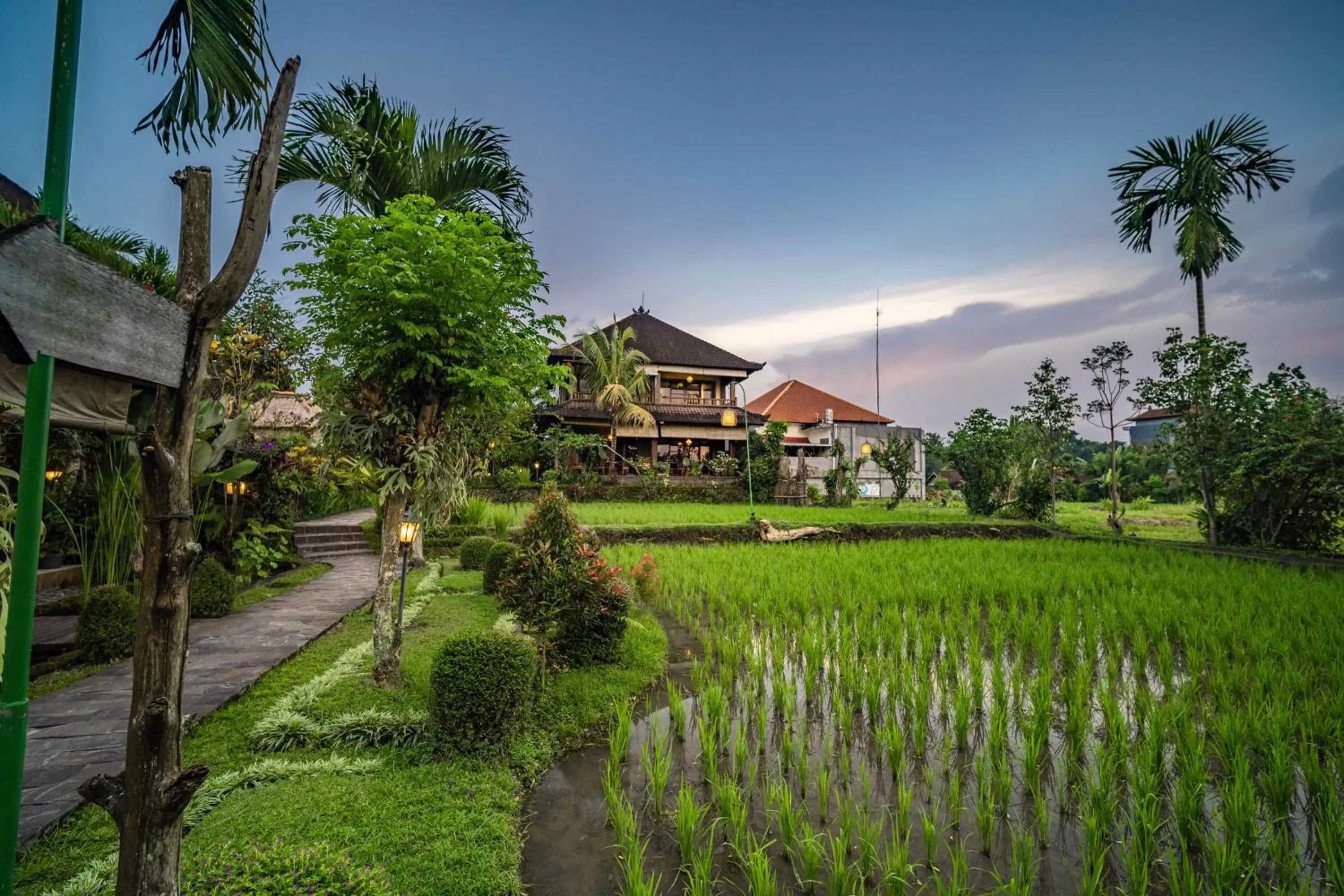 Garden view in Bliss Ubud Spa Resort