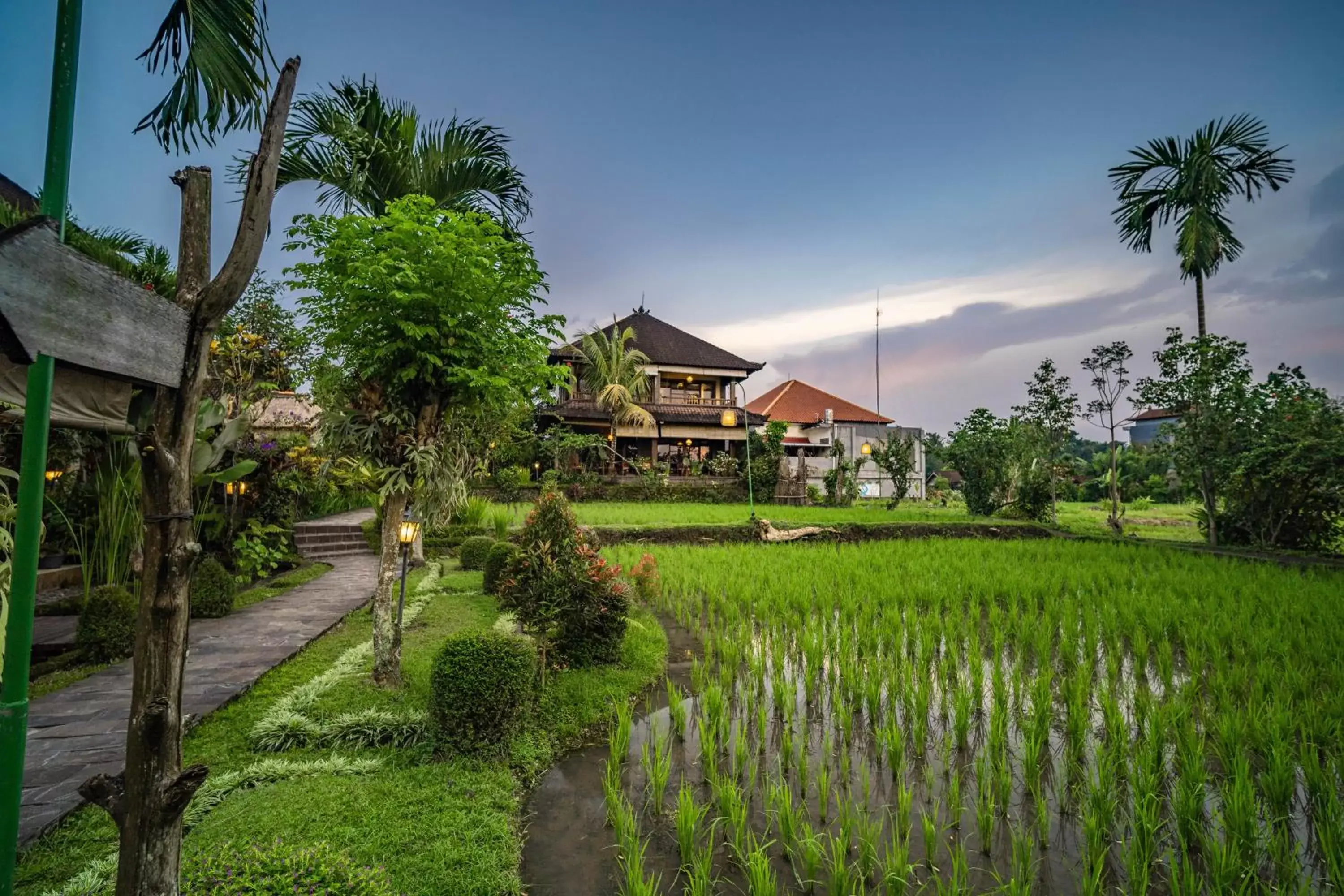 Garden view, Property Building in Bliss Ubud Spa Resort