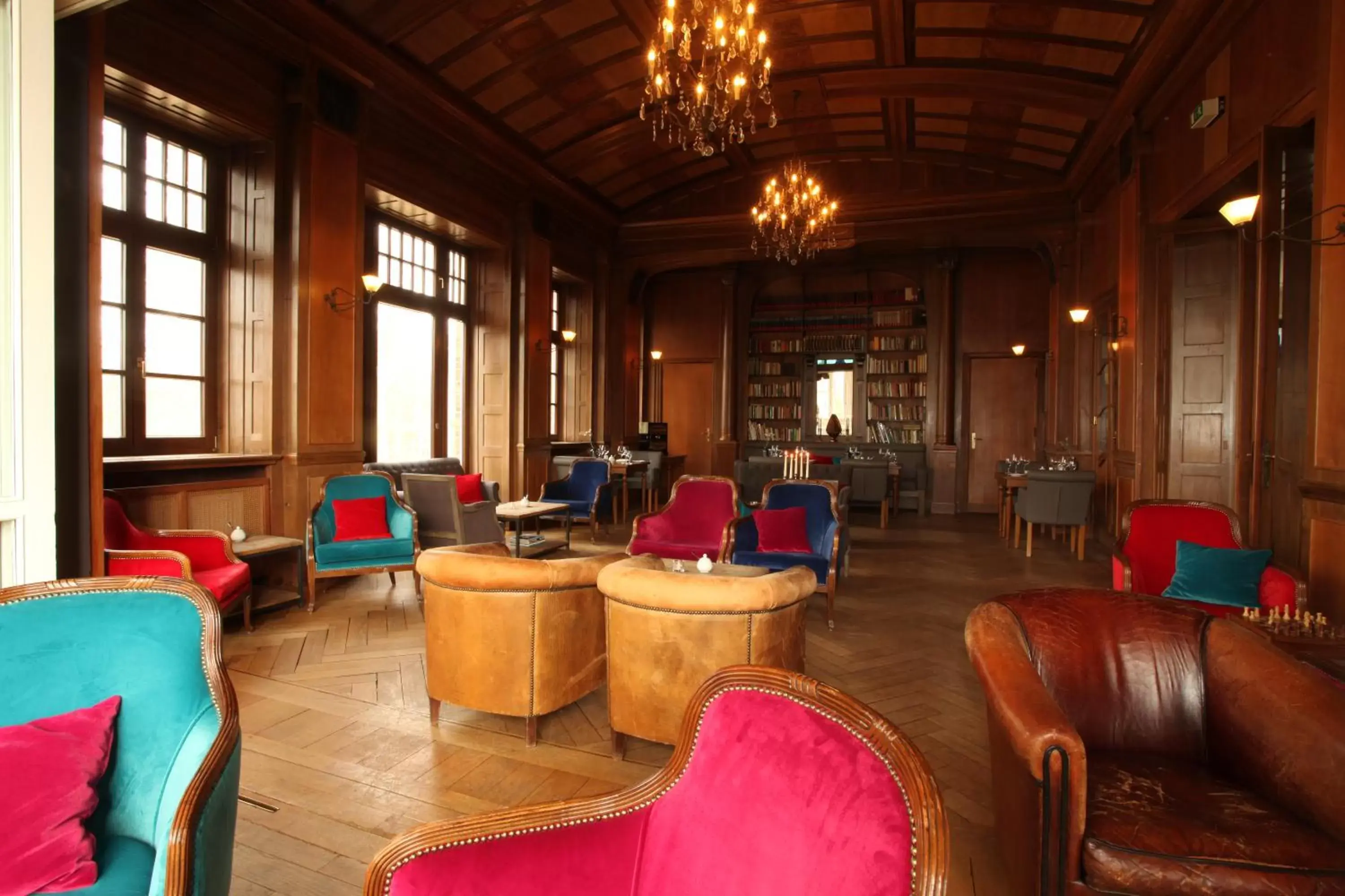 Library, Lounge/Bar in Schloss Basthorst