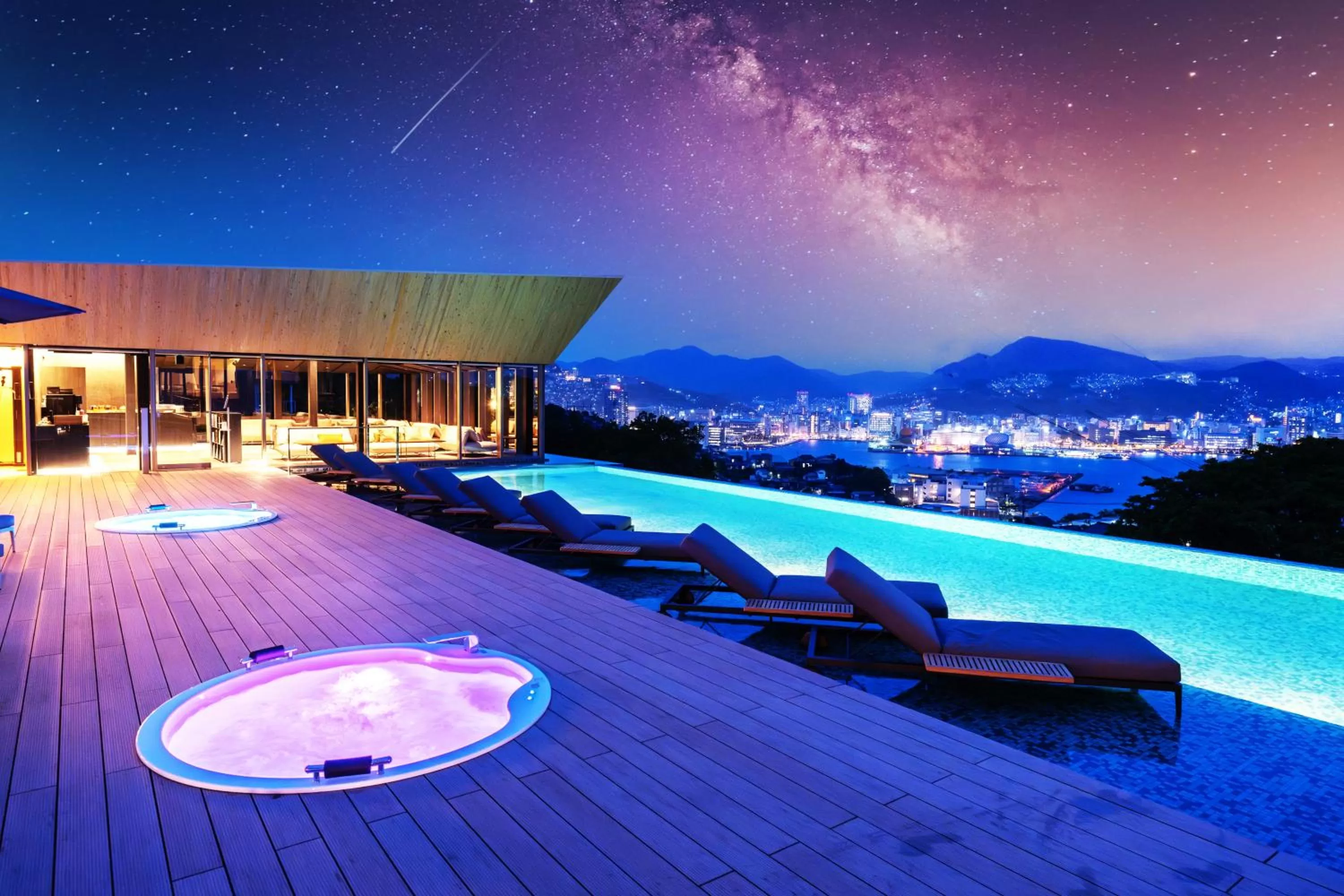 Swimming pool in Garden Terrace Nagasaki Hotels & Resorts