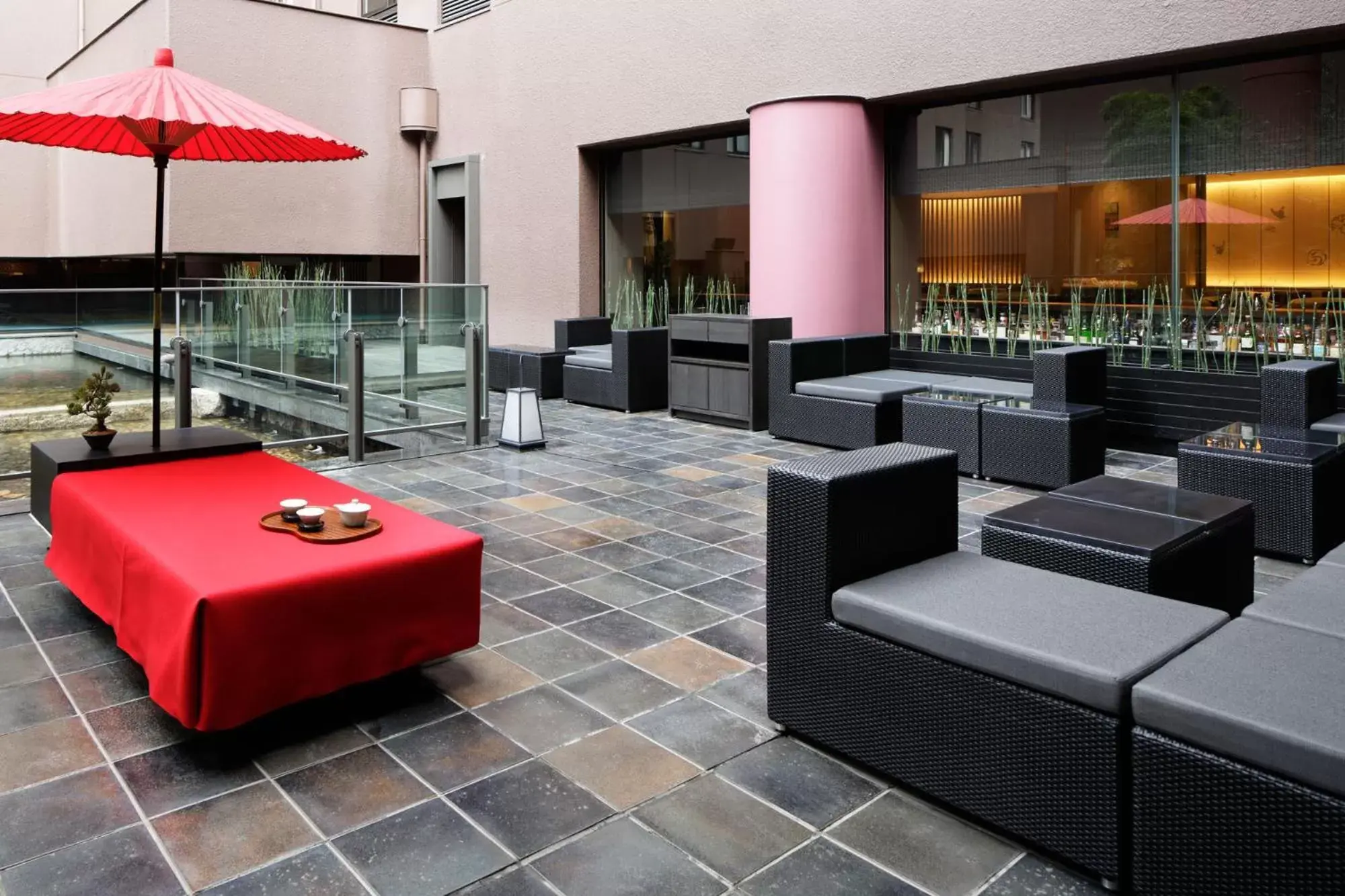 Balcony/Terrace in Kyoto Tokyu Hotel