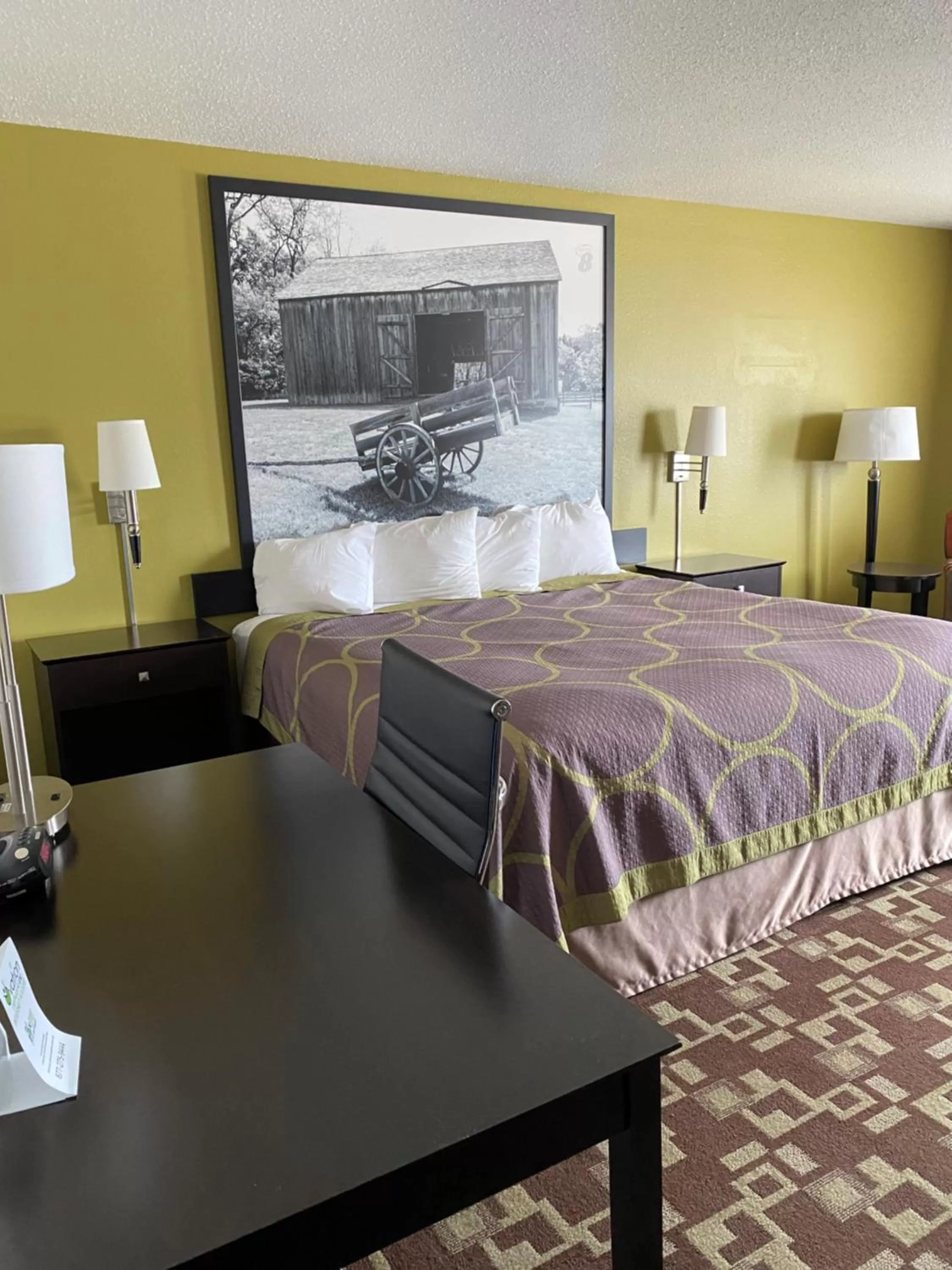 Bed in Super 8 by Wyndham Independence IA
