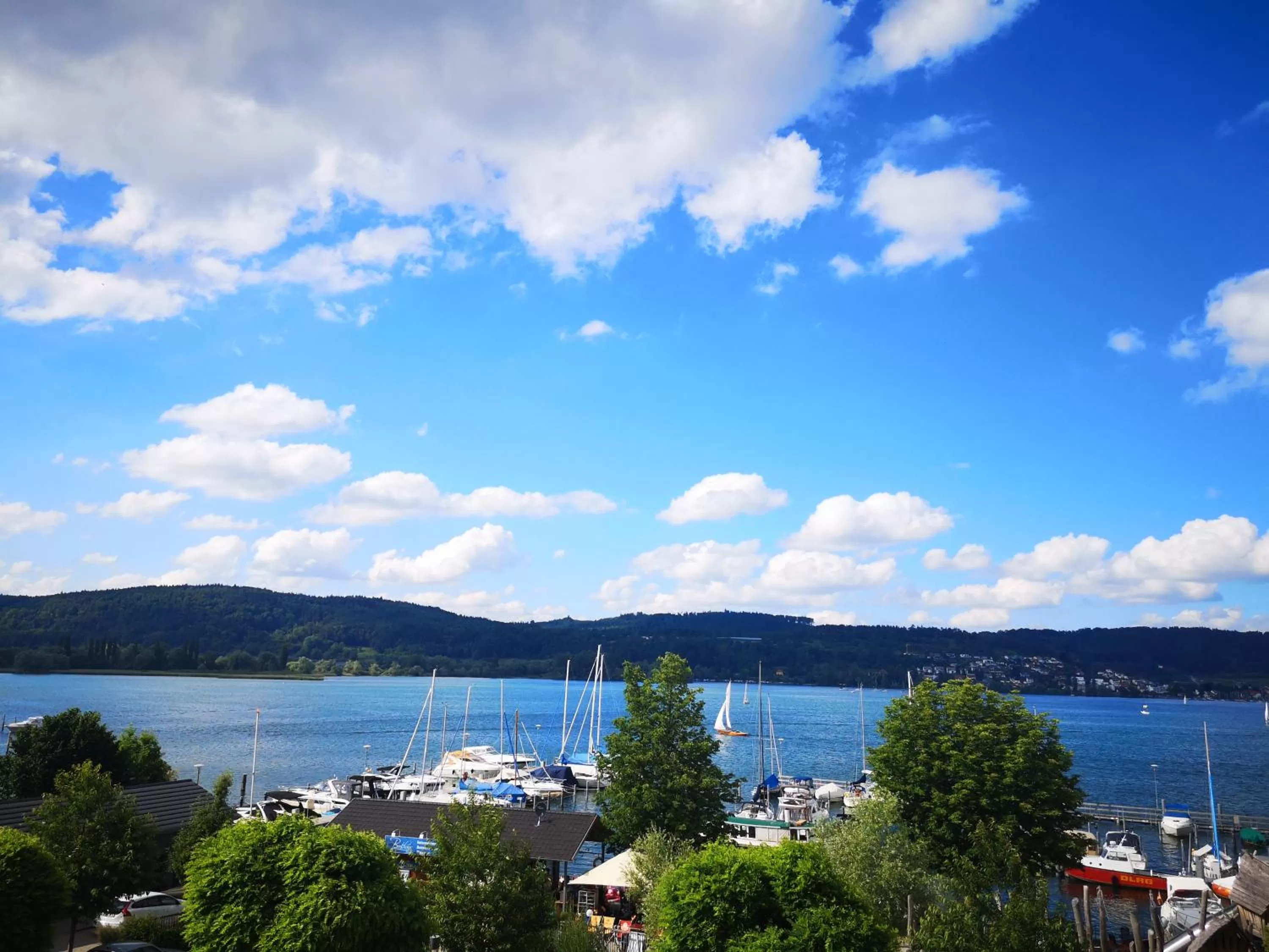 Lake view in Seehotel Villa Linde