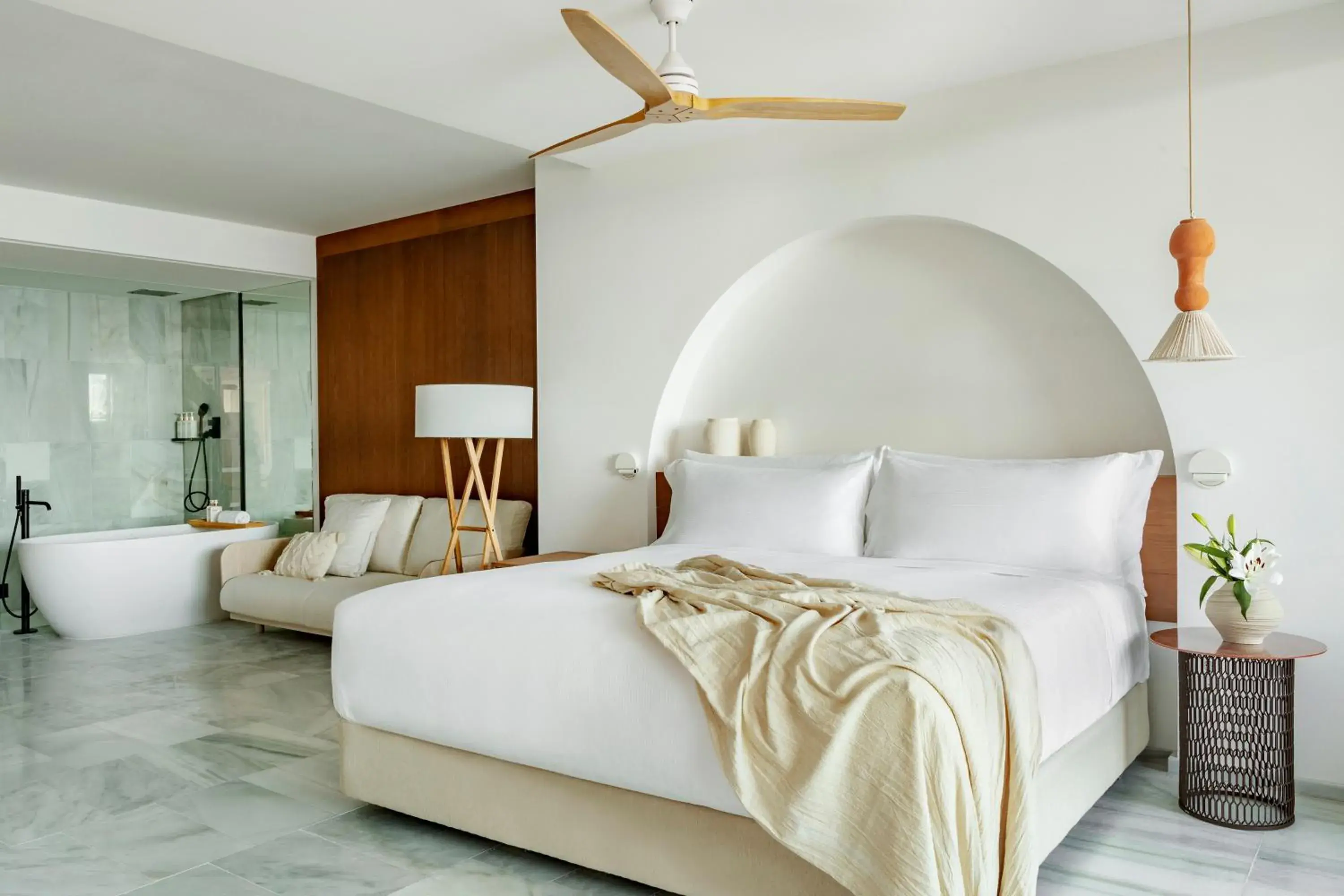 Bedroom, Bed in Villa Le Blanc, a Gran Melia Hotel - The Leading Hotels of The World