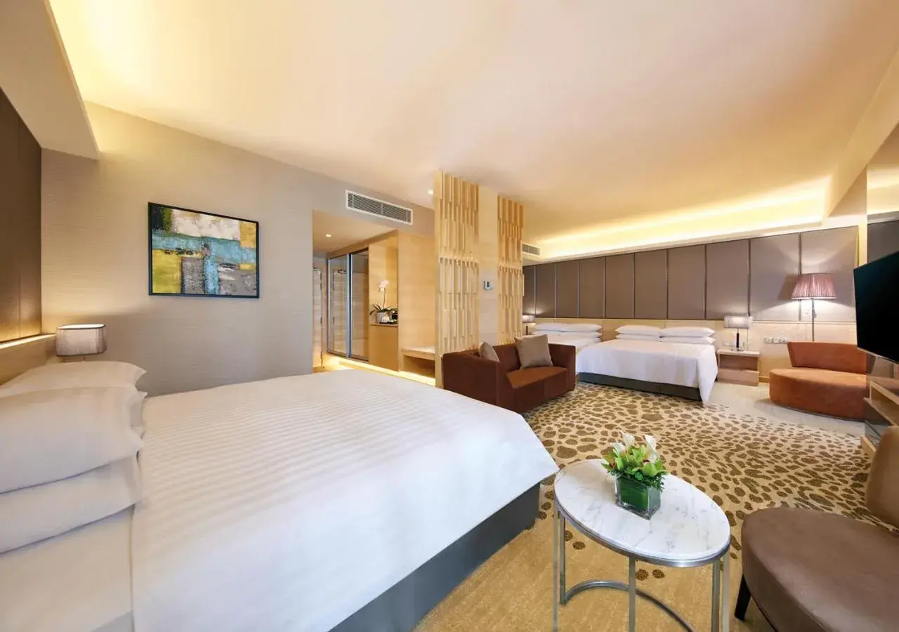 Bed in Sunway Pyramid Hotel Bed in Sunway Pyramid Hotel