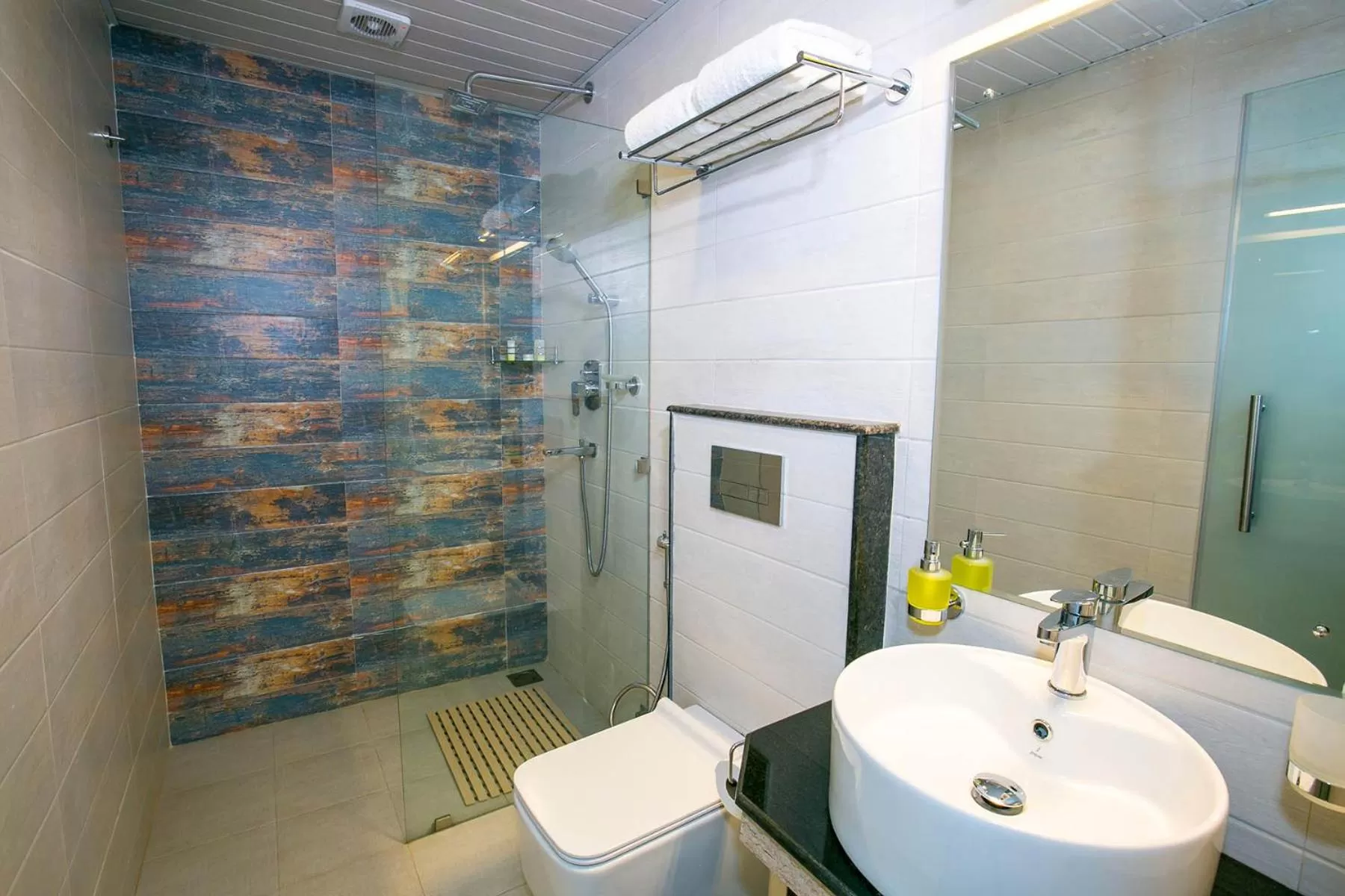 Shower in Beautiful Kathmandu Hotel