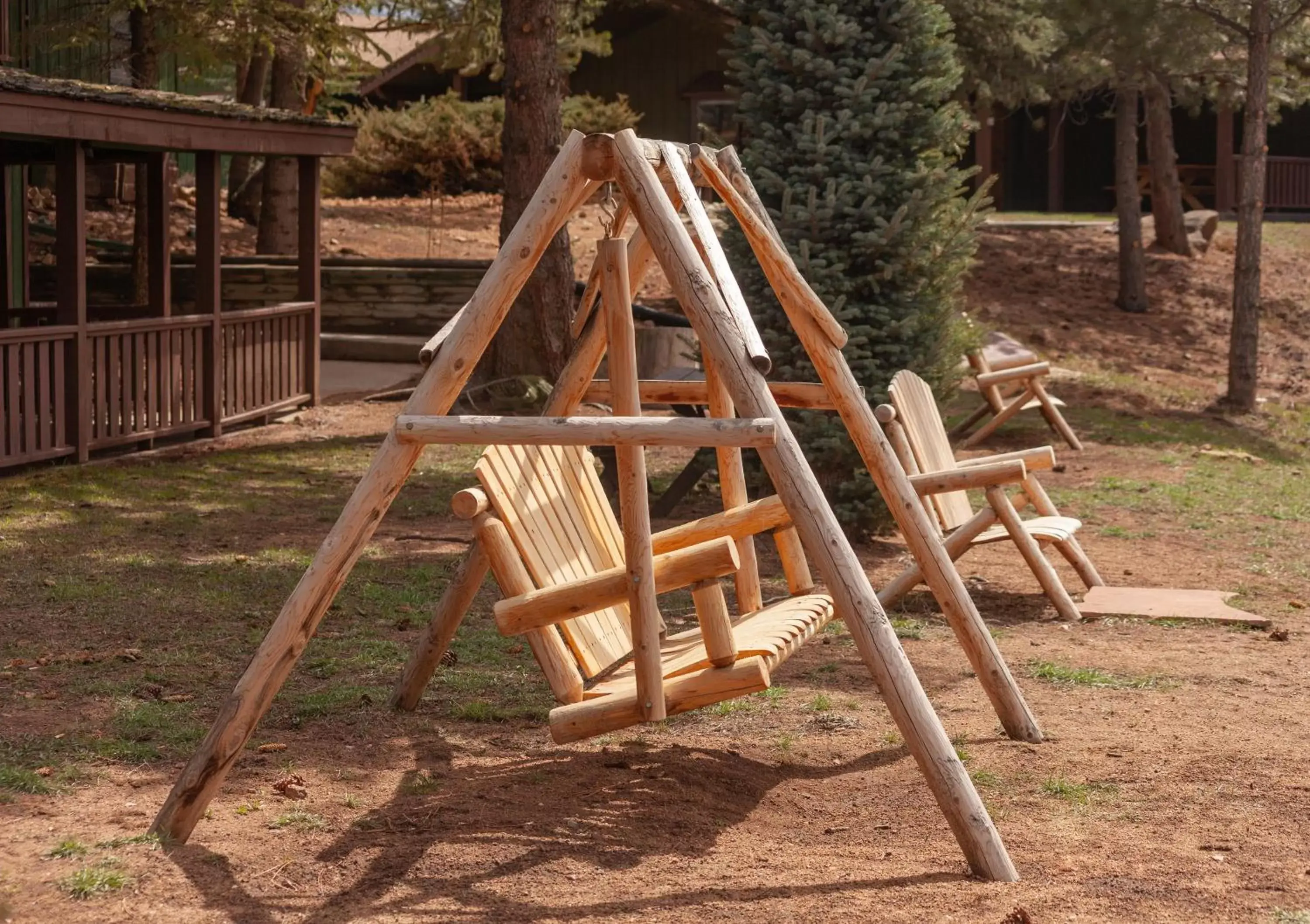 Children's Play Area in Estes Lake Lodge