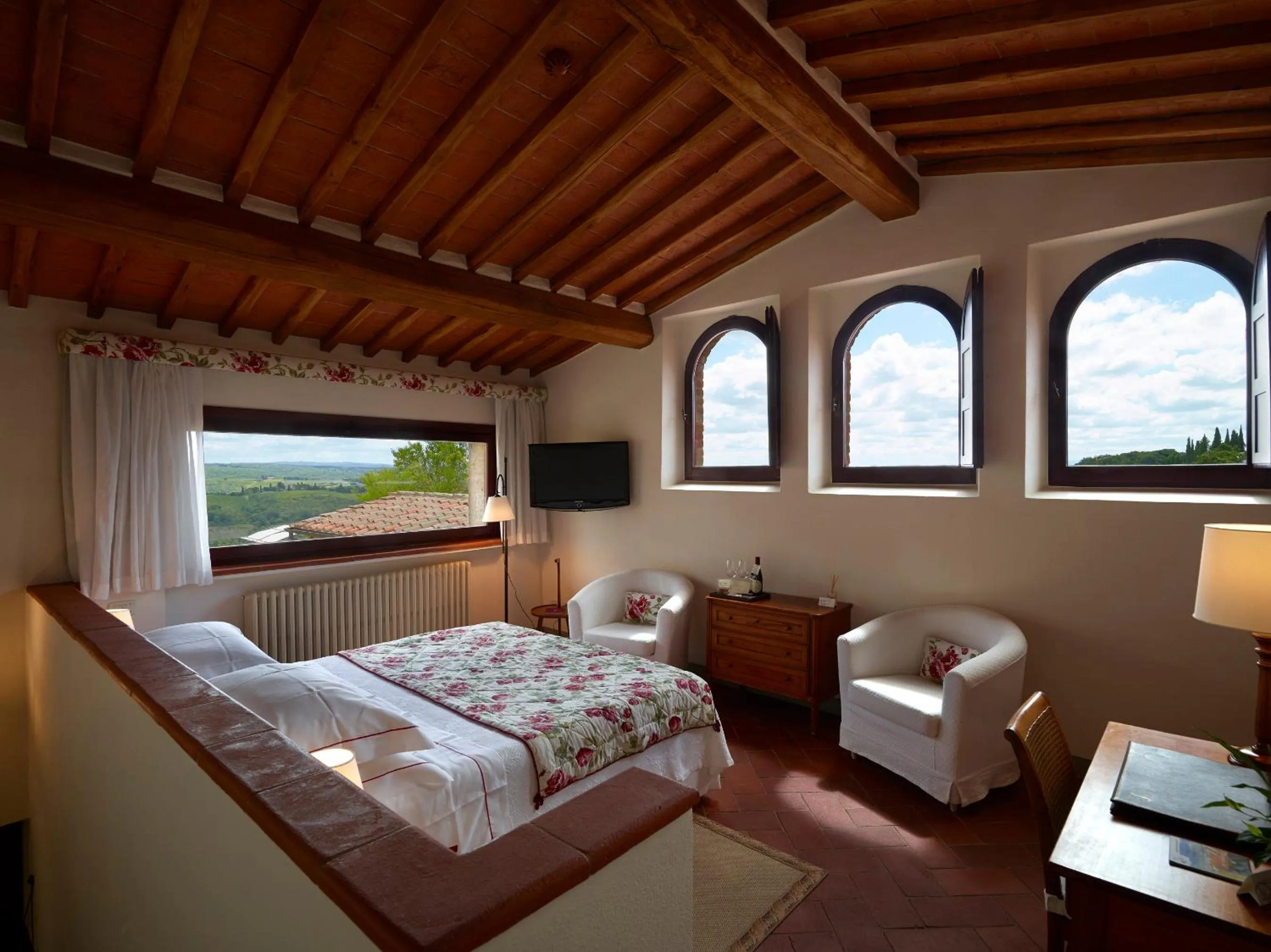 Bedroom, Bed in Hotel Le Fontanelle