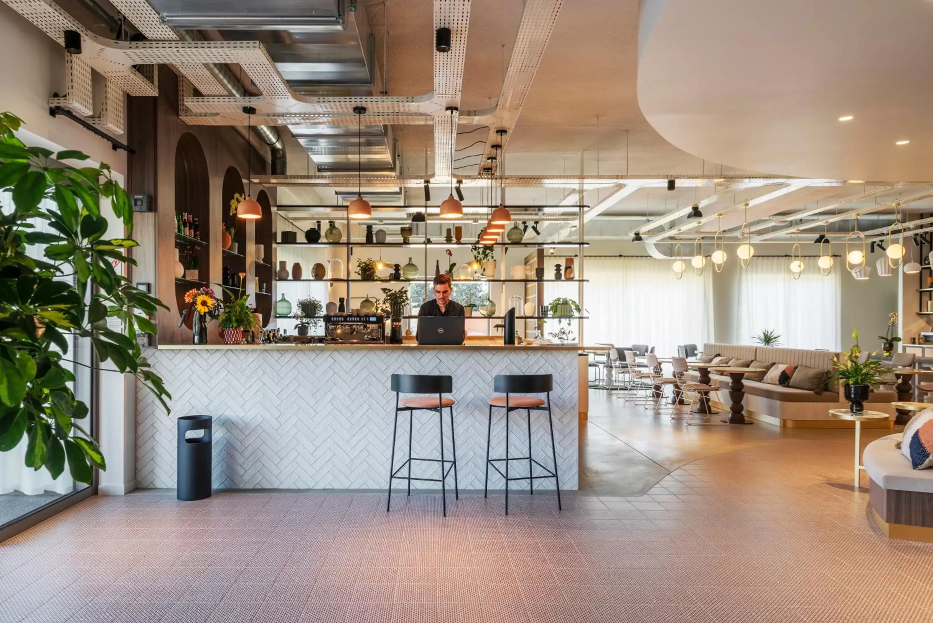 Lobby or reception, Lounge/Bar in L'EssenCiel