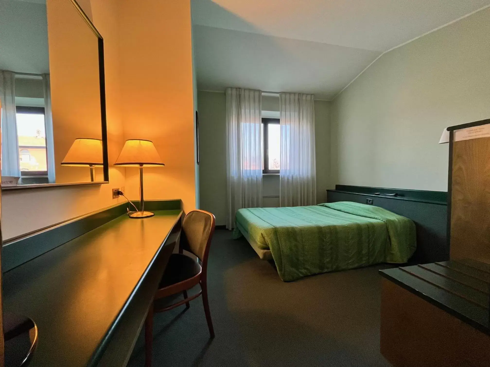 Bed in Hotel La Goletta