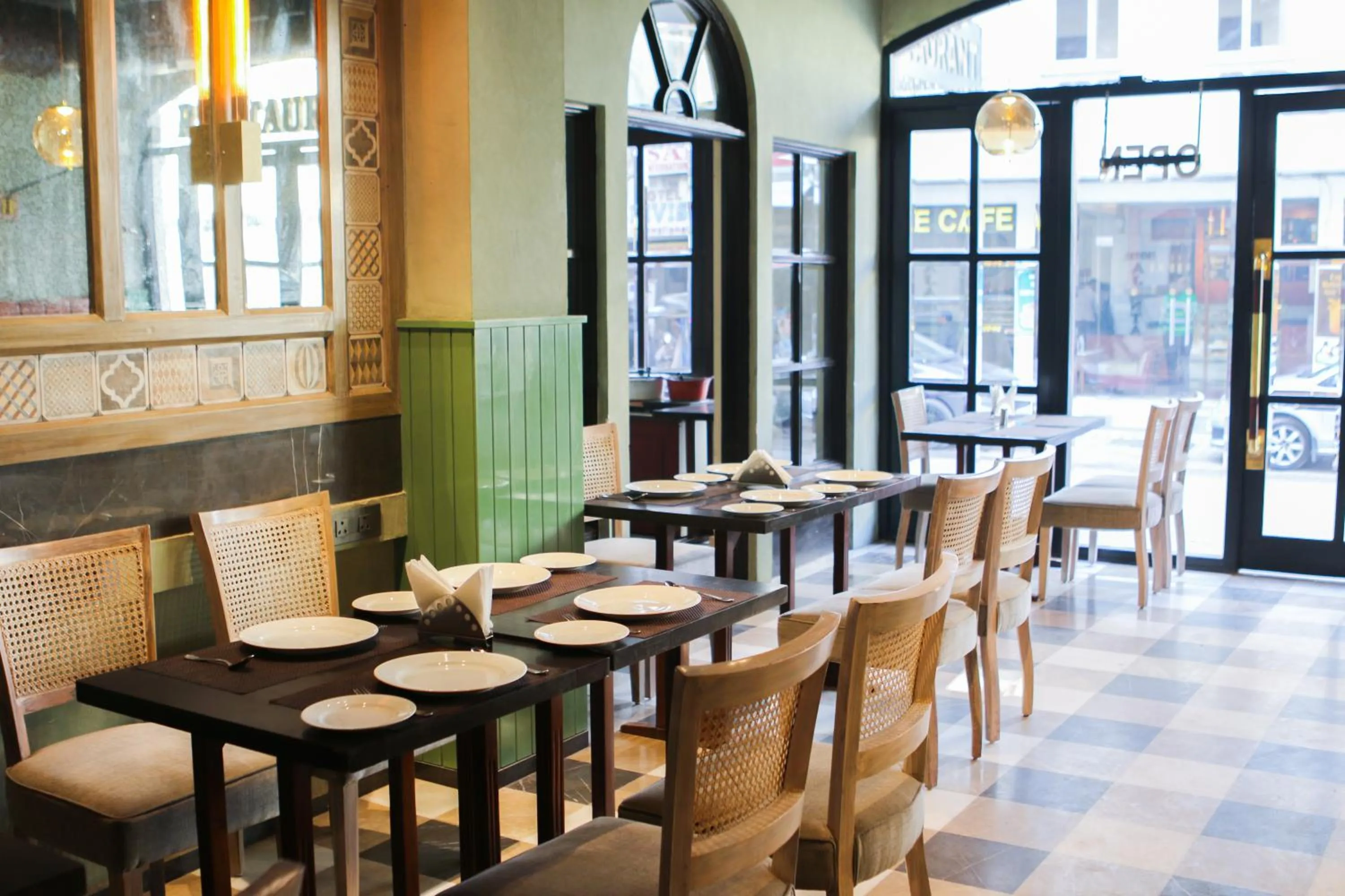 Restaurant/places to eat in Hotel Ajanta - Colonial Charm Award Winning Luxury Hotel in the Heart of the City