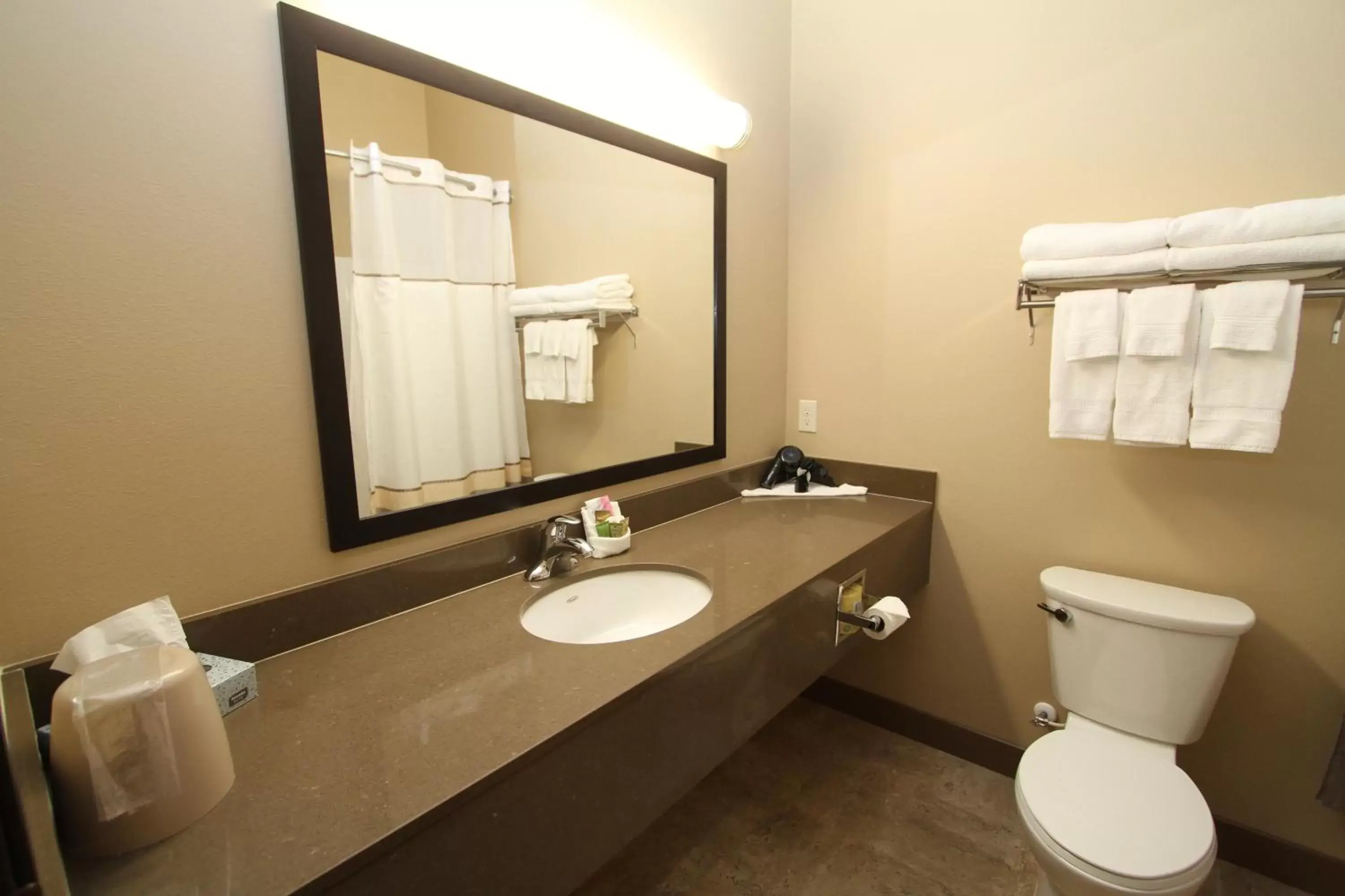 Bathroom in Bowman Lodge & Convention Center