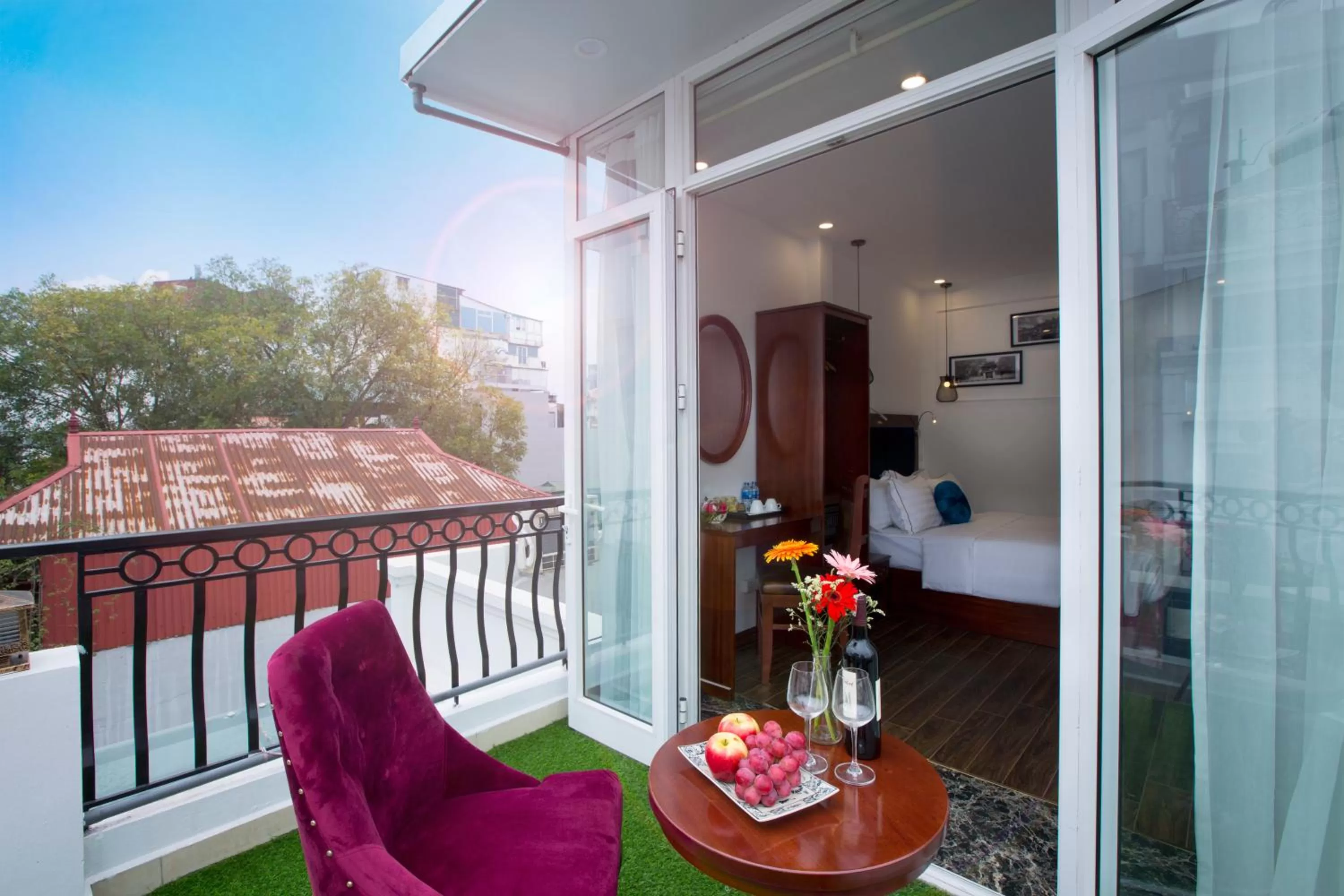 Balcony/Terrace in Antique Angel Hotel