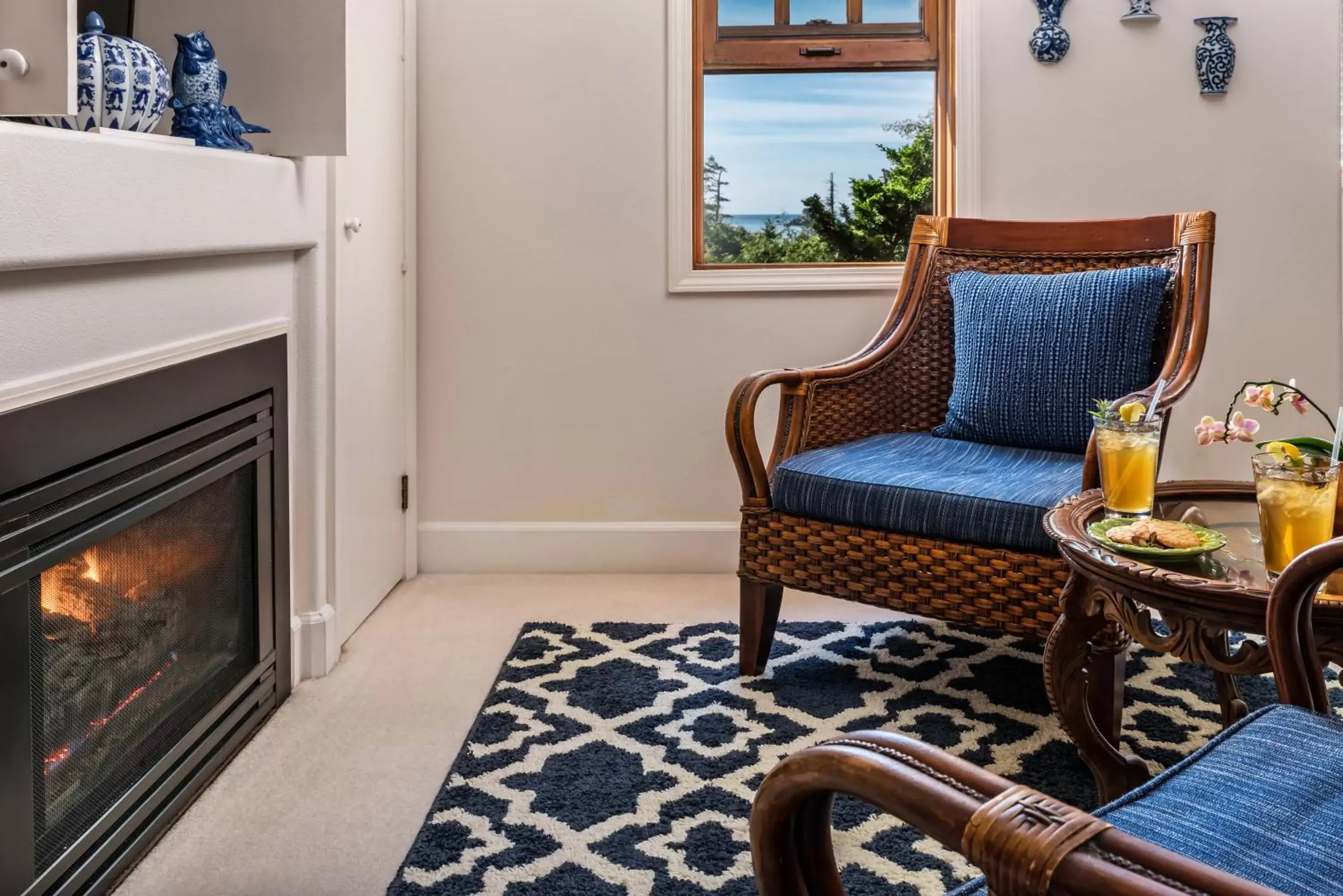 Seating Area in Arch Cape Inn and Retreat