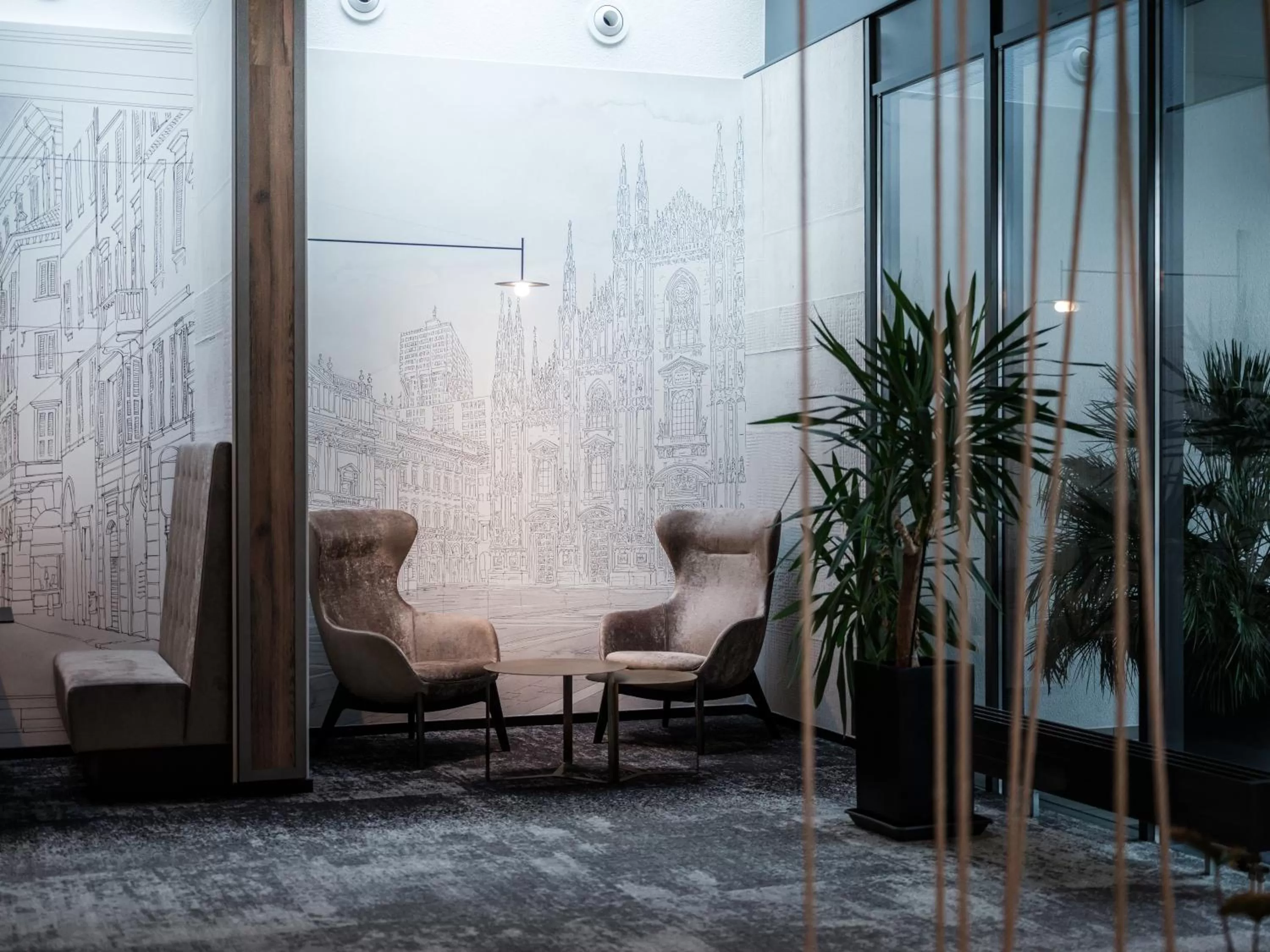 Lobby or reception in Hotel Engel - Self-Check-in