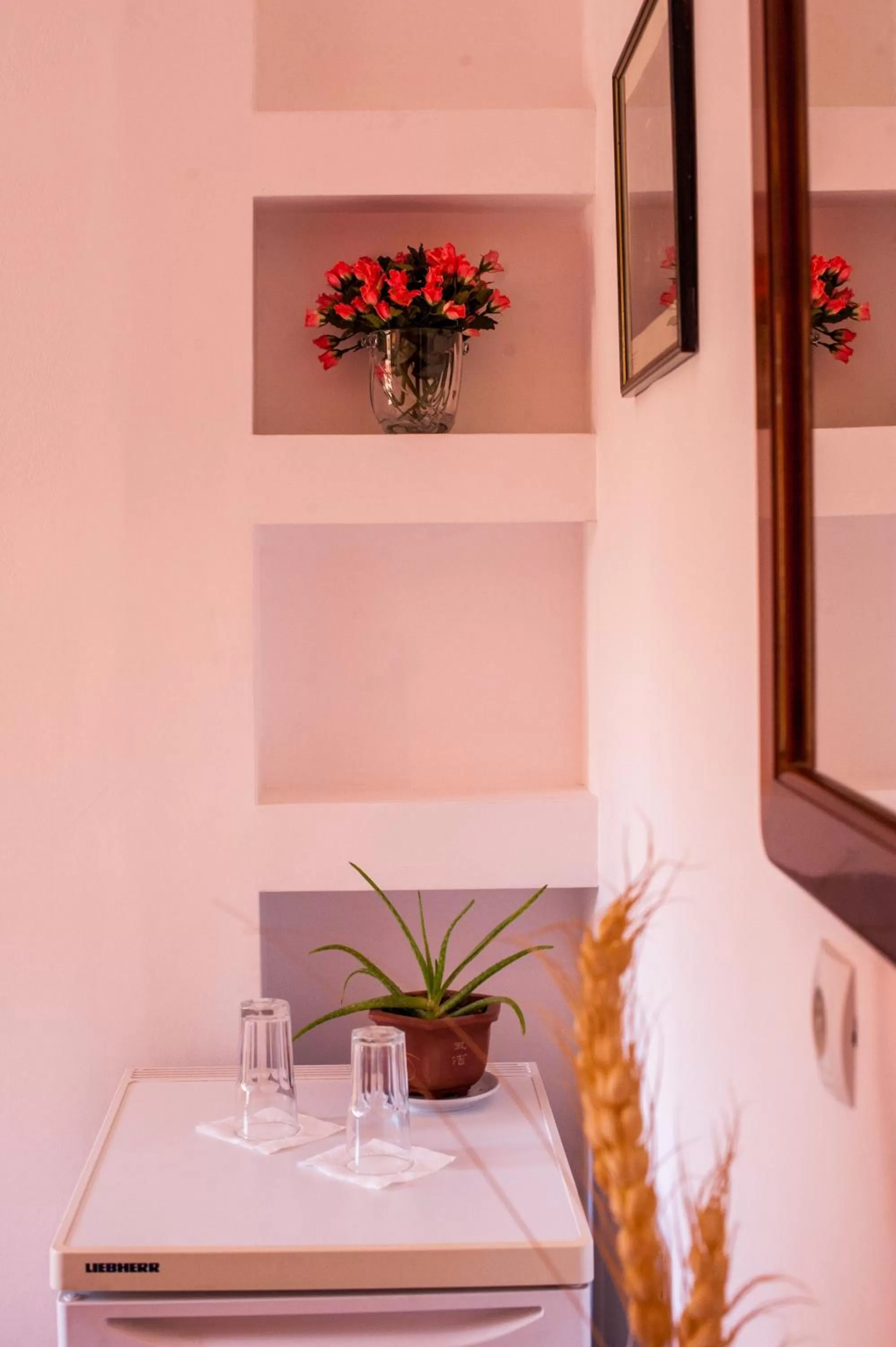 Decorative detail, Bed in Poco Loco Bed & Breakfast