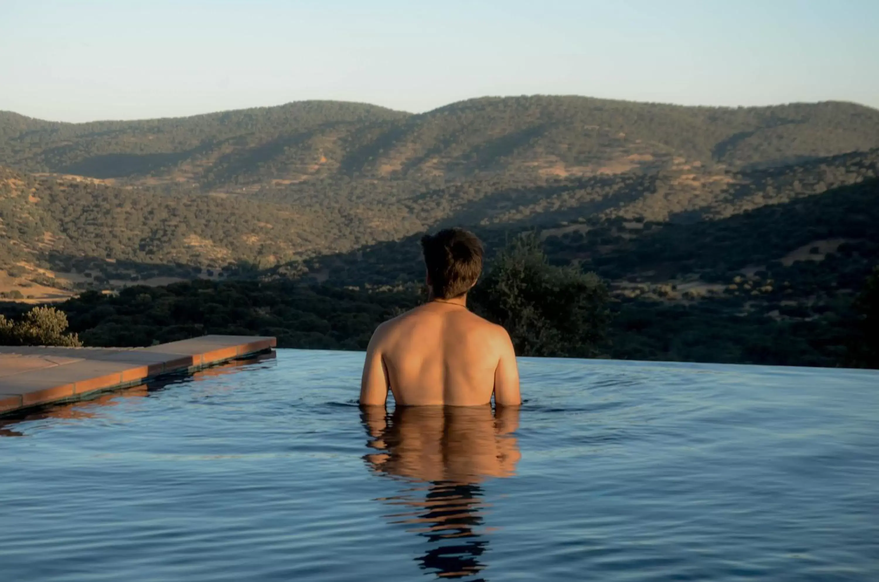 Day, Swimming Pool in La Dehesa de Don Pedro