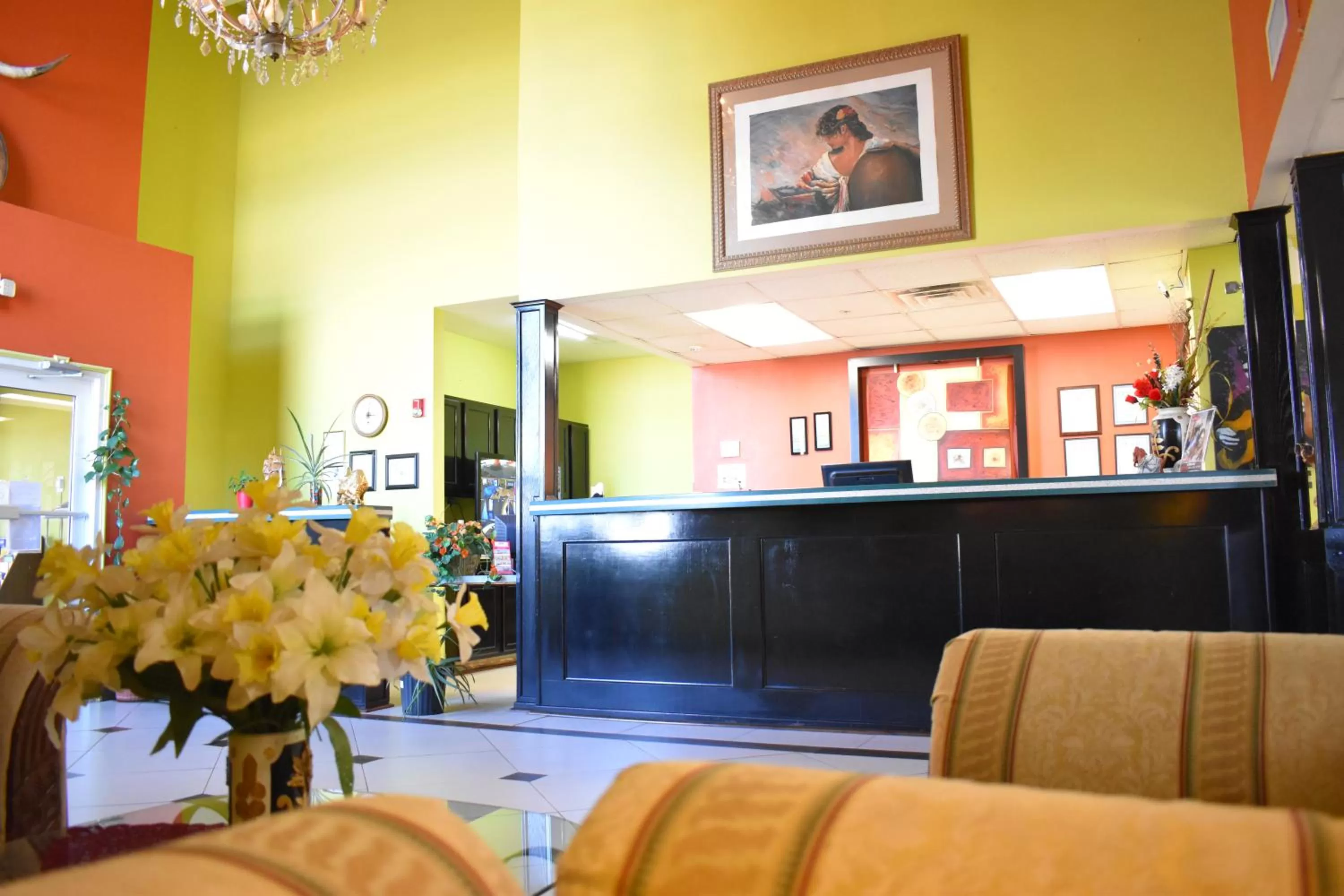 Lobby or reception in Americas Best Value Inn & Suites Haltom City Ft. Worth