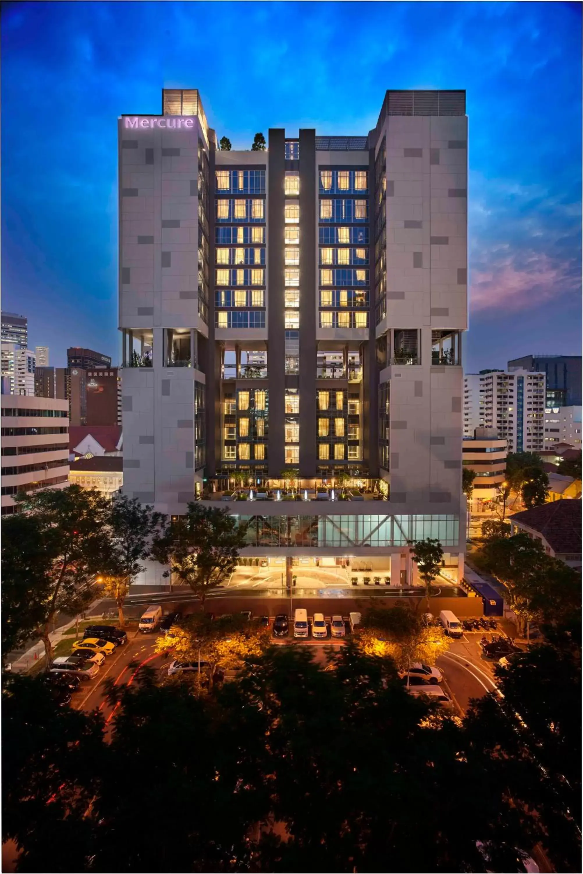 Facade/entrance, Property Building in Mercure Singapore Bugis